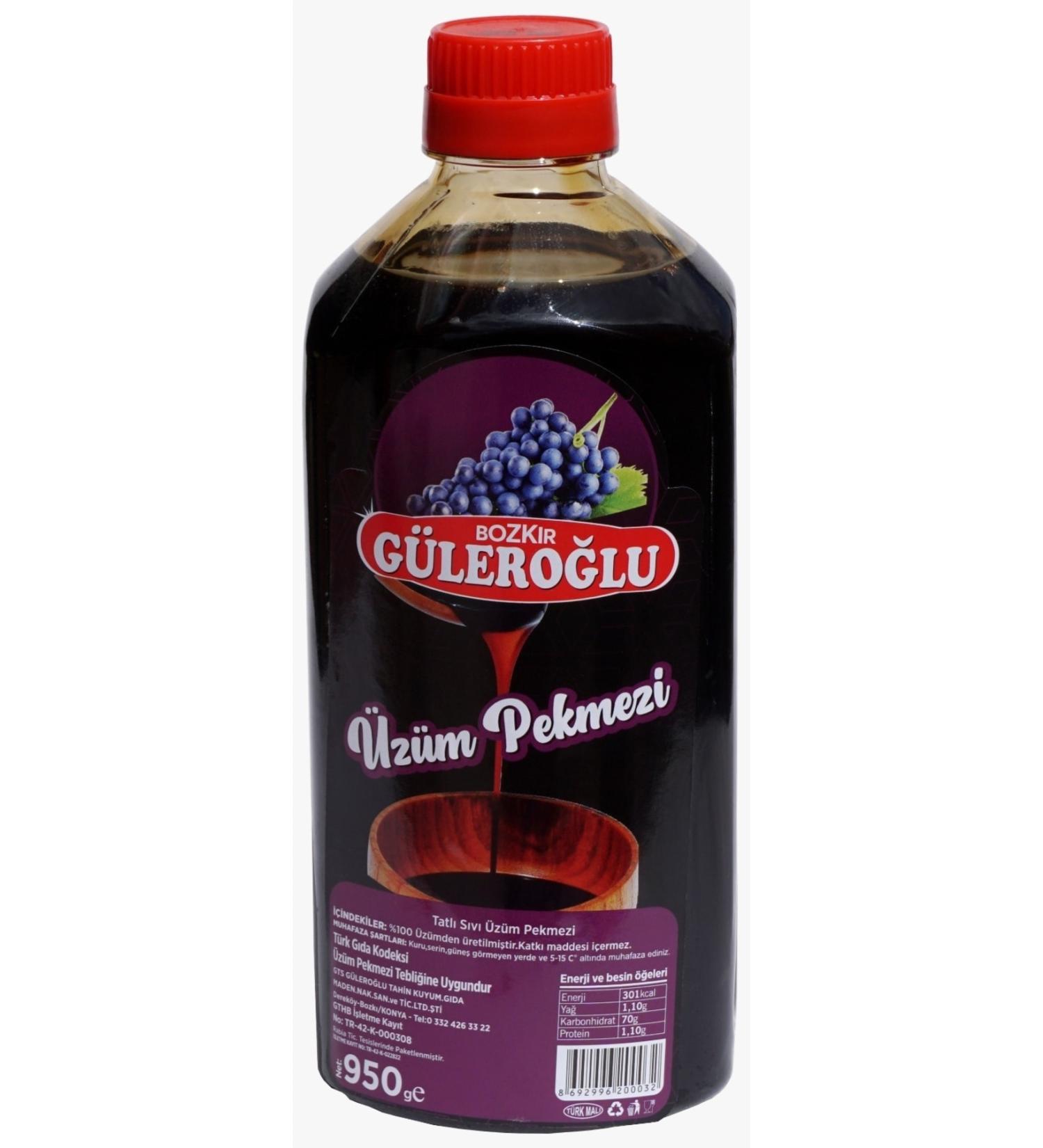 Bozk r G lero lu Grape Molasses Plastic Drum Net 950 Gr