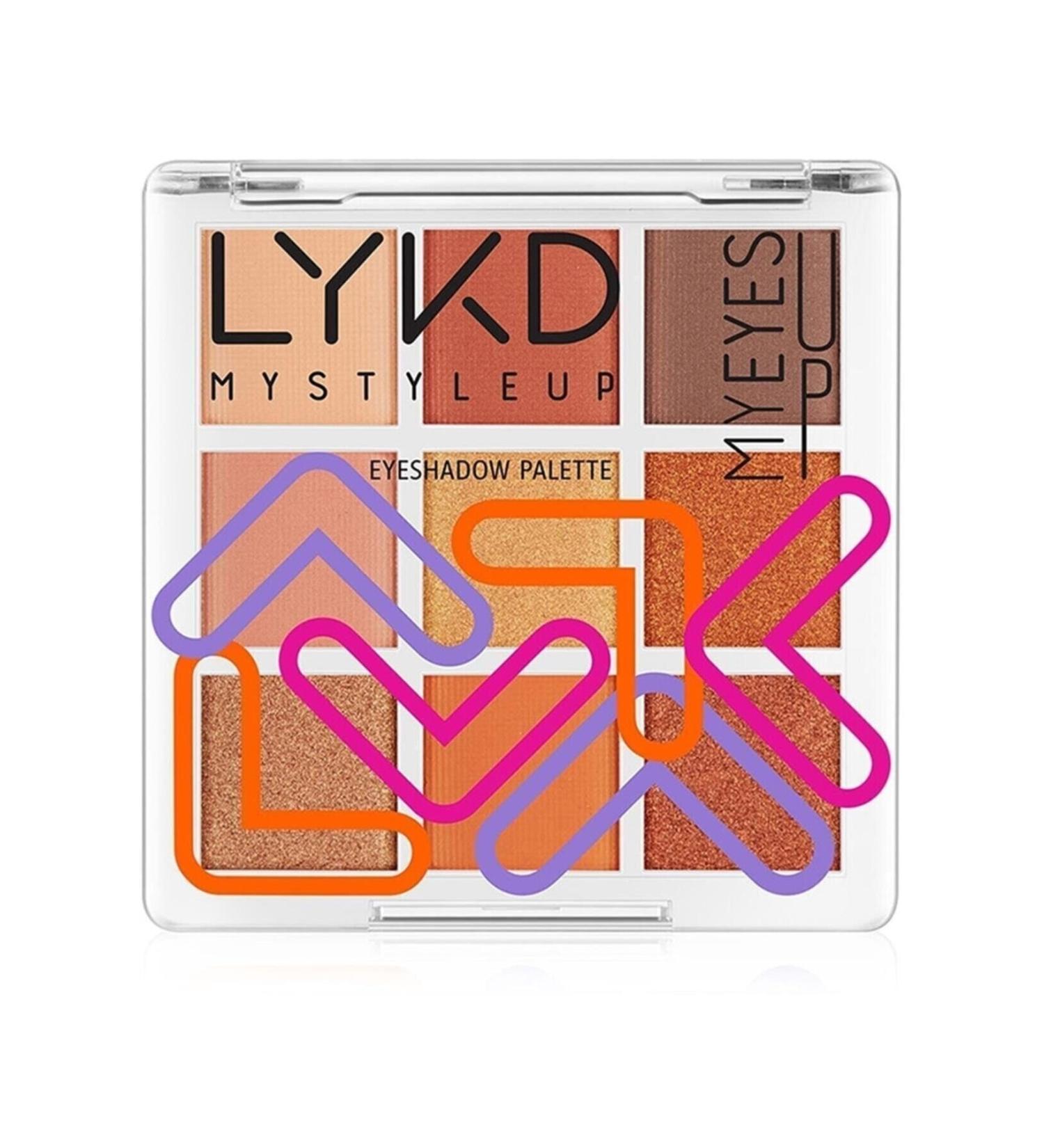 lykd 9-pack Eyeshadow Palette 380 Burgundy Touch