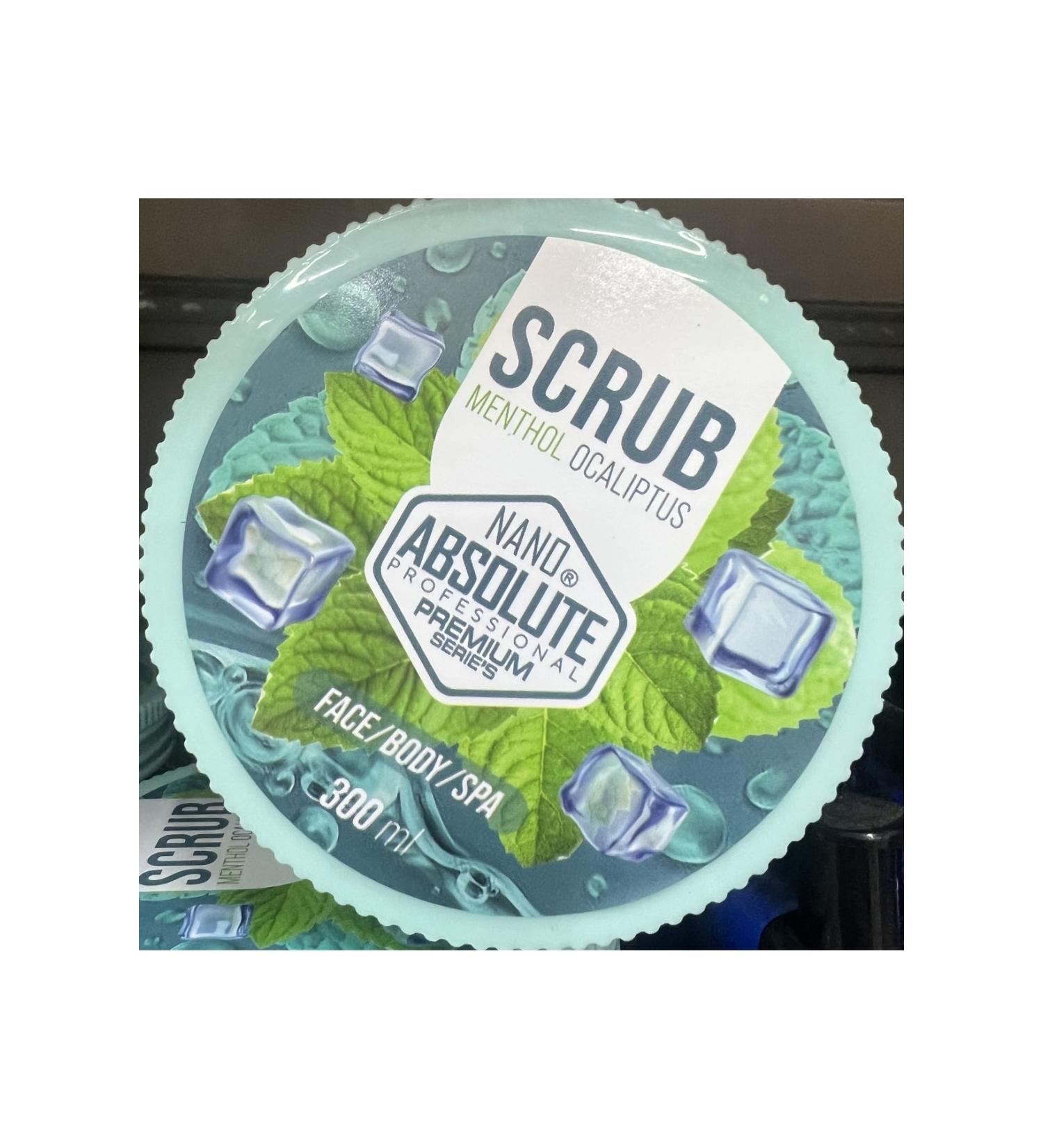 OLCAY CENTER Nano Absolute Body Peeling - Bath Shower Peeling - Scrub Menthol 300 ml