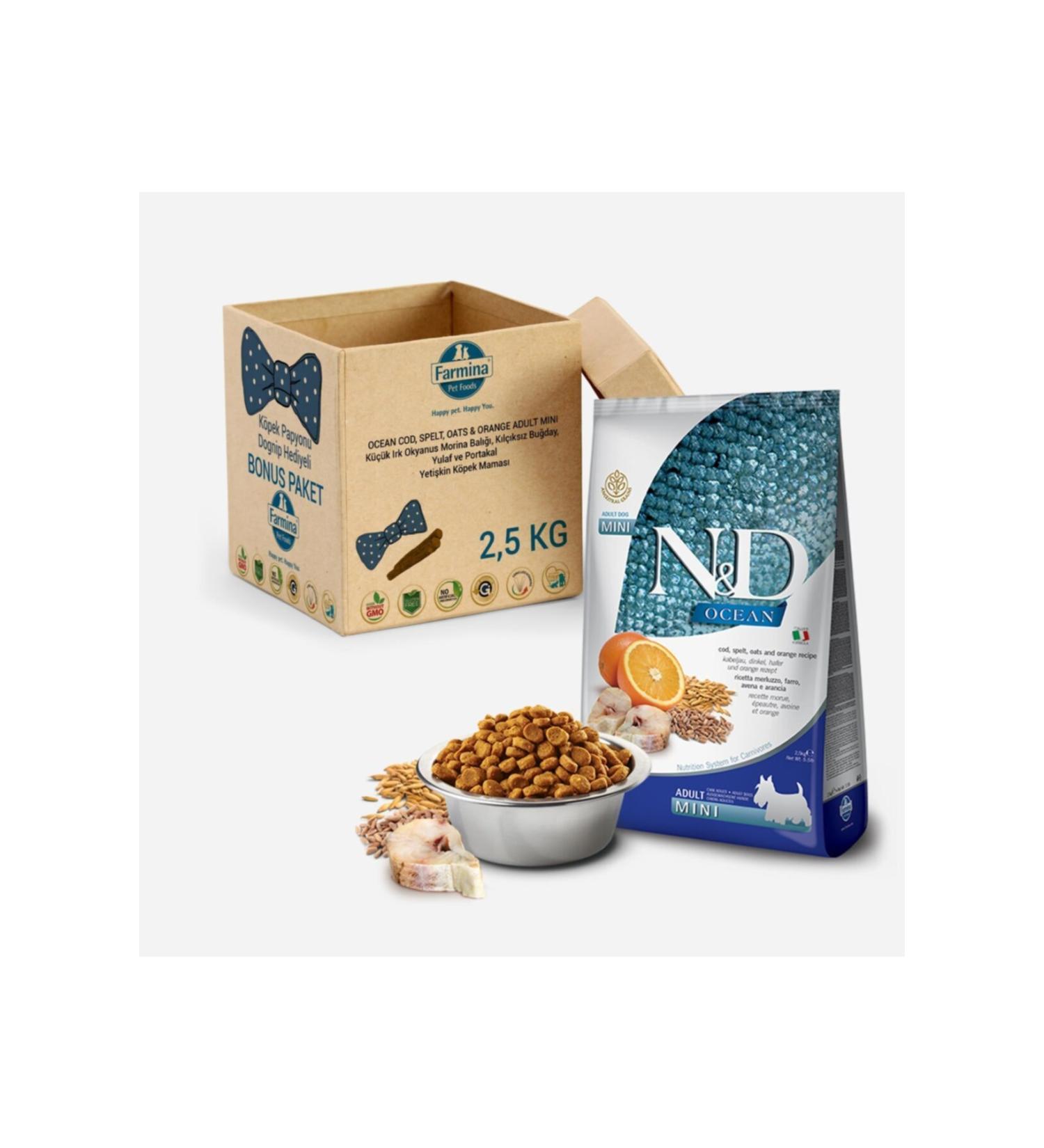 N & D Low Grain Fish Orange Small Breed Dog Food 2.5 kg