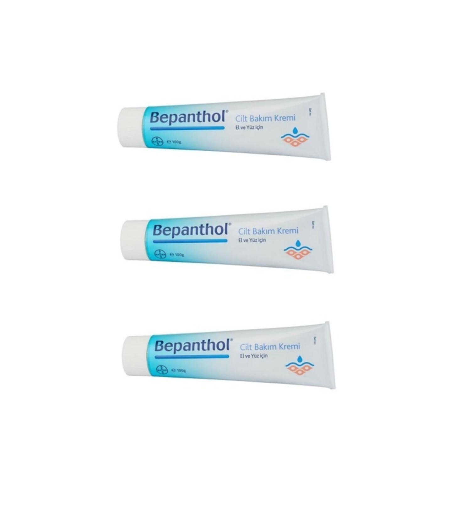 Bepanthol Provitamin B5 Containing Skin Care Cream 100 Gr - 3 Pack - Buy Online on GoSupps.com