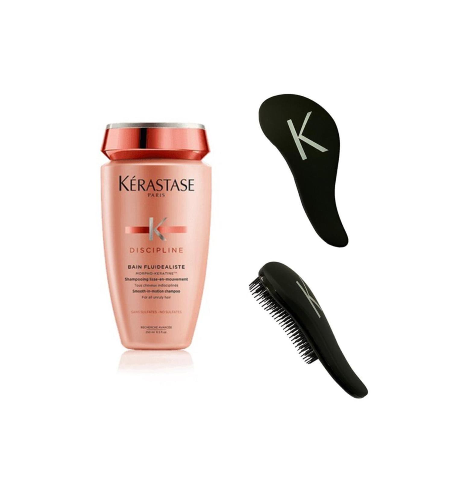 Kerastase Discipline Sulfate-Free Shampoo 250 ml + Black Comb