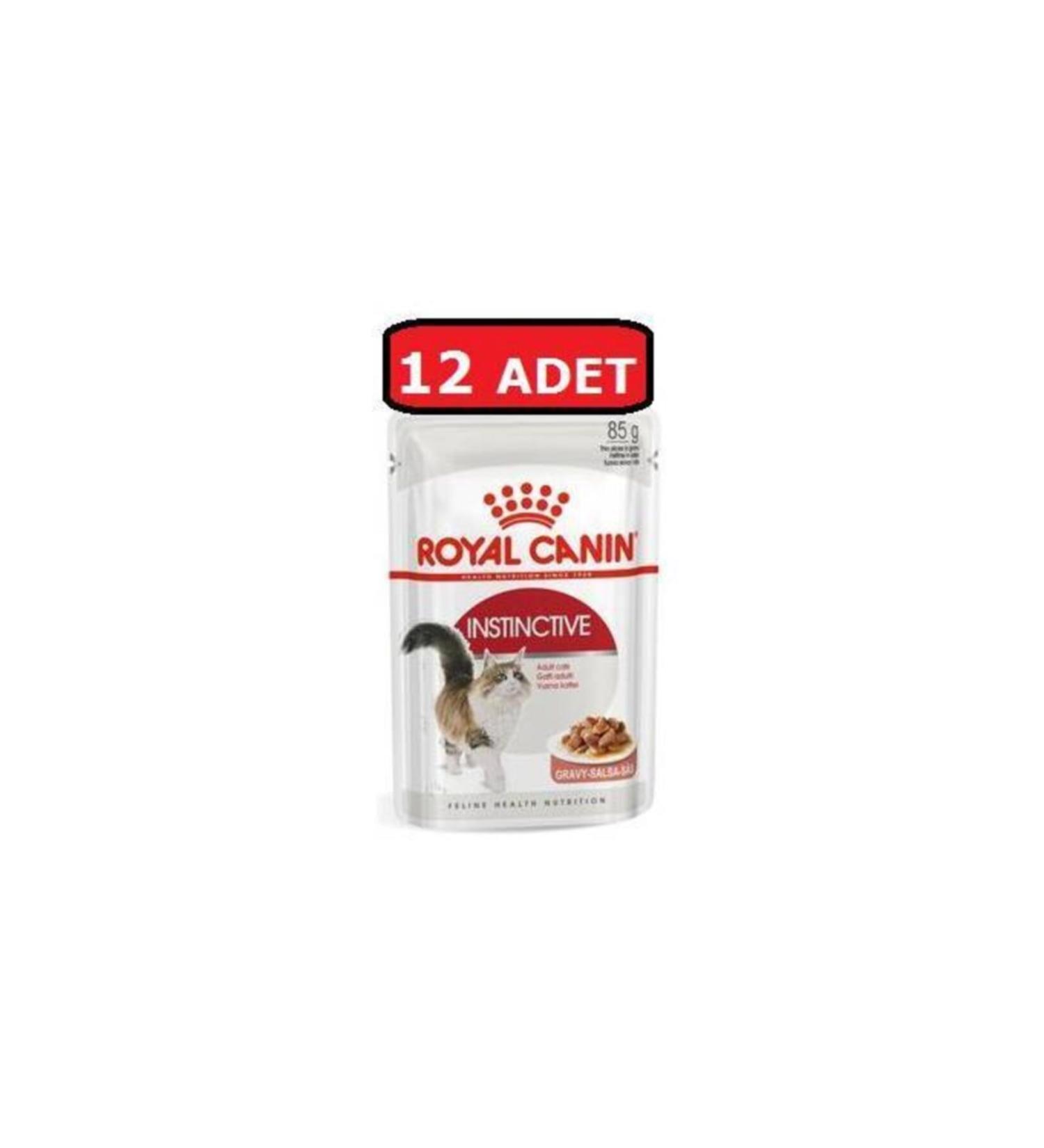 Royal Canin Instinctive Gravy Adult 85 Gr X 12 Pieces Wet Cat Food Punch - Buy Online on GoSupps.com