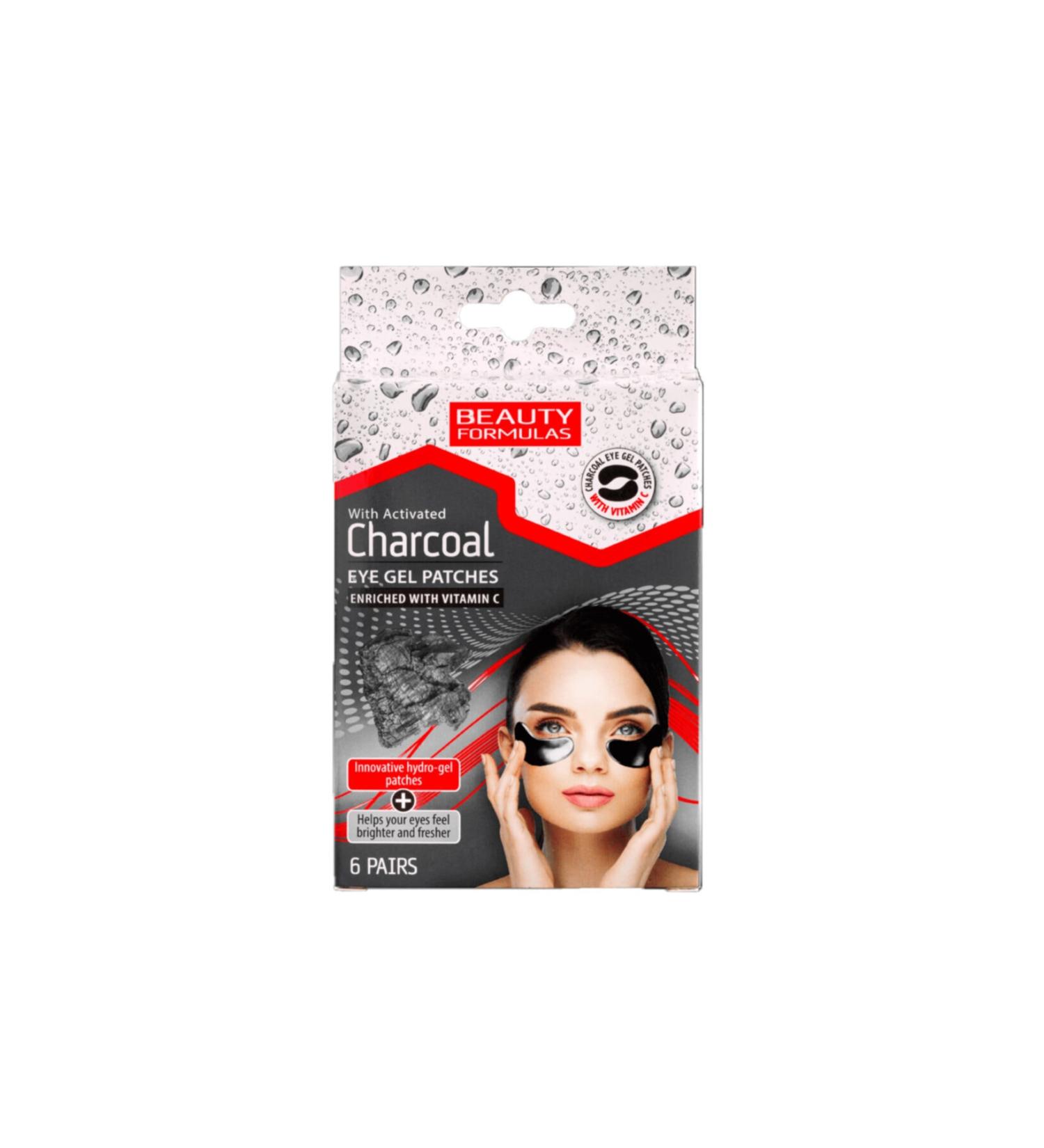 BEAUTY FORMULAS Charcoal Eye Mask 6 Pieces