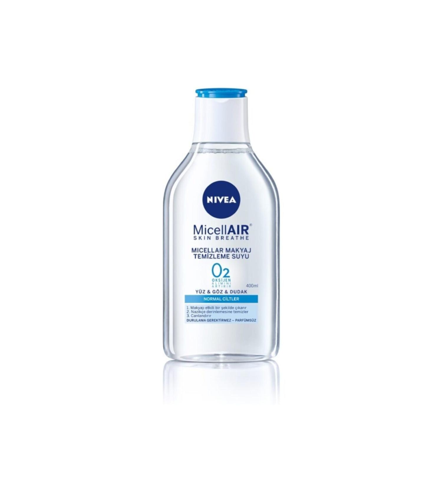 NIVEA 400 ml Micellar Make-Up Remover Water Normal Skin