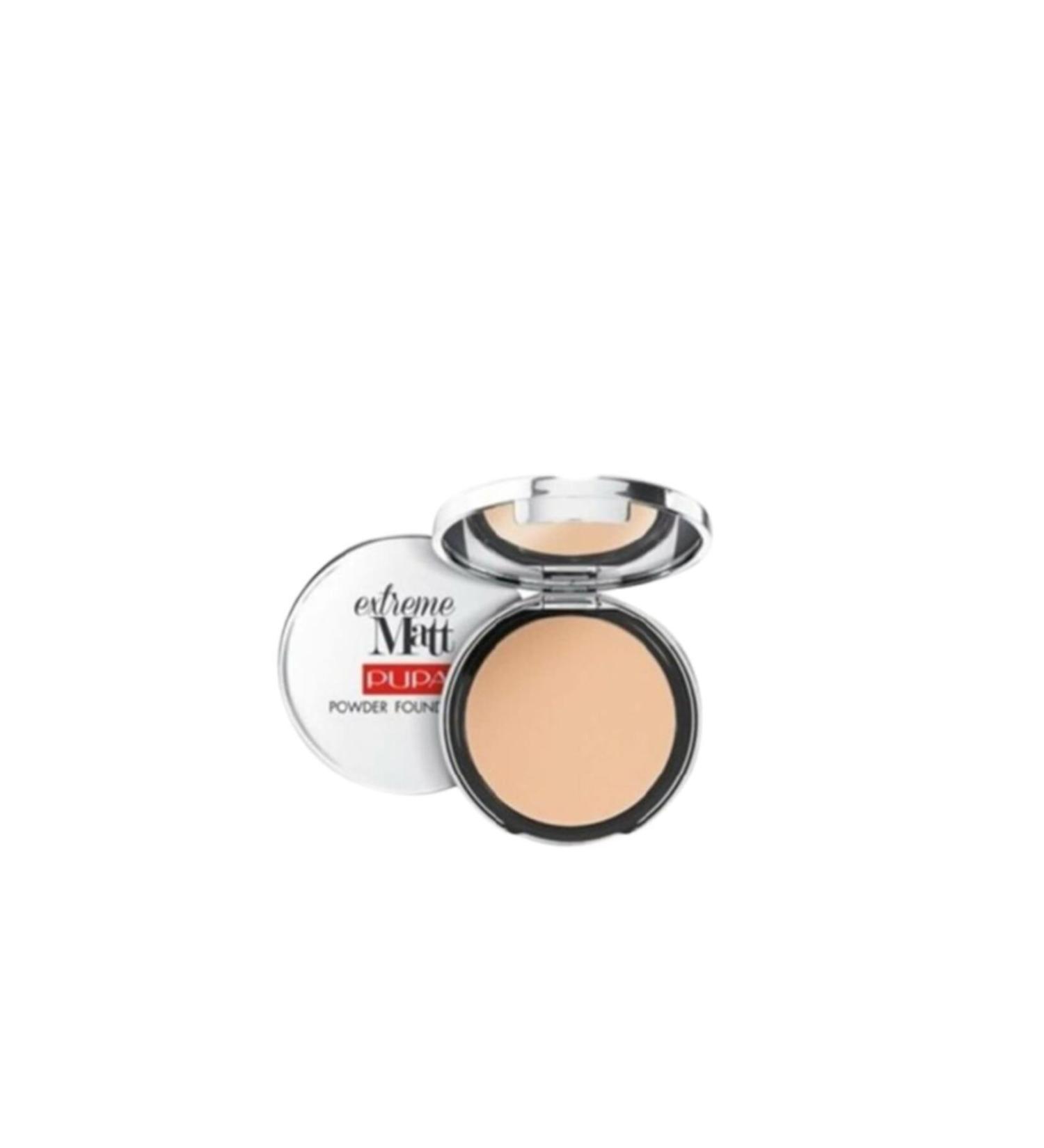 Pupa Milano Foundation - Extreme Matt Compact Powder Foundation 002 Dark Ivory 8011607208562