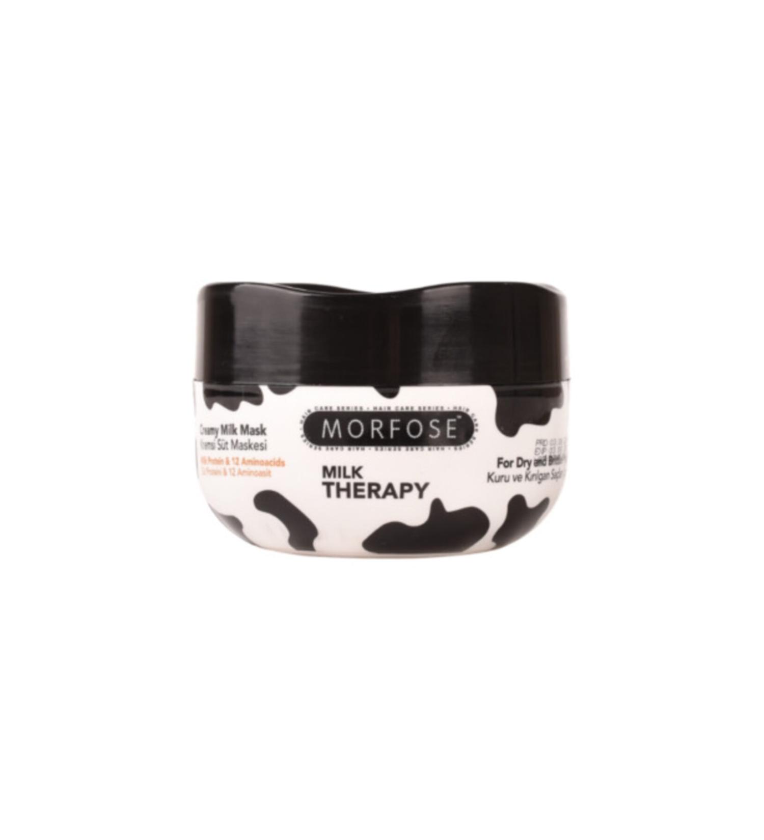 Morfose Milk Therapy Creamy Hair Care Mask 500 ml - Buy Online on GoSupps.com