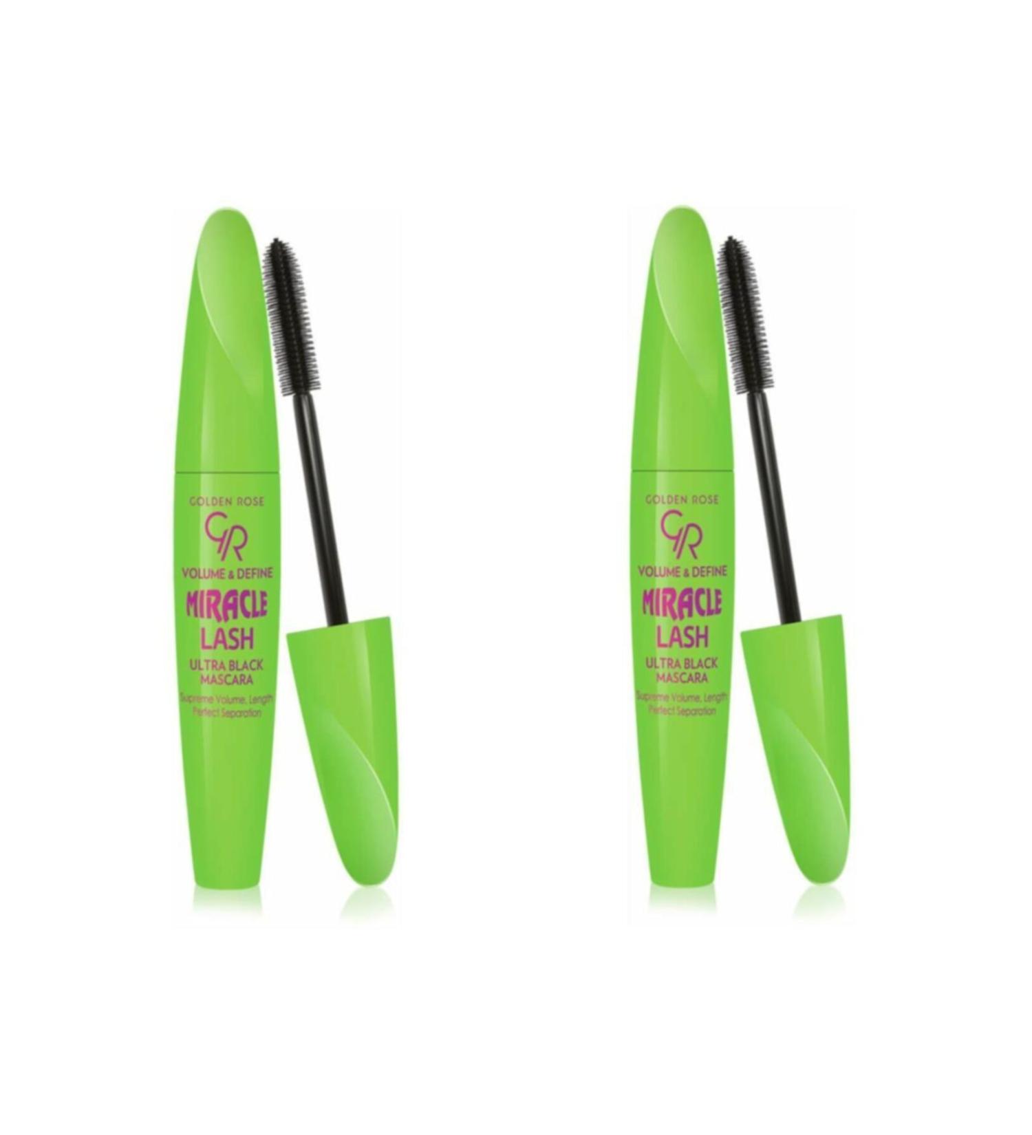 Golden Rose Mascara Miracle Lash Mascara 2 Pack