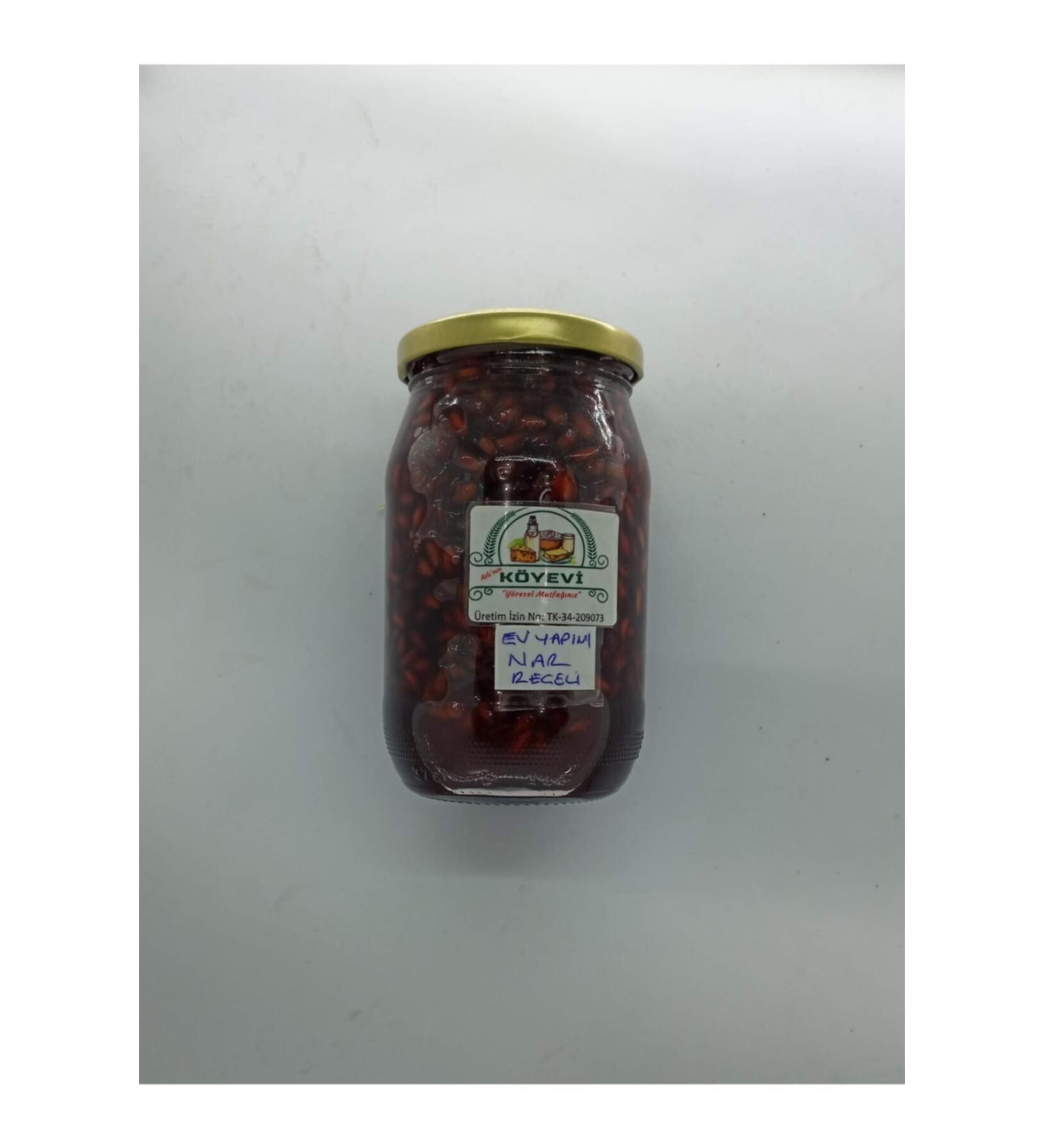 K yevi Natural Additive-Free Homemade Pomegranate Jam 500gr