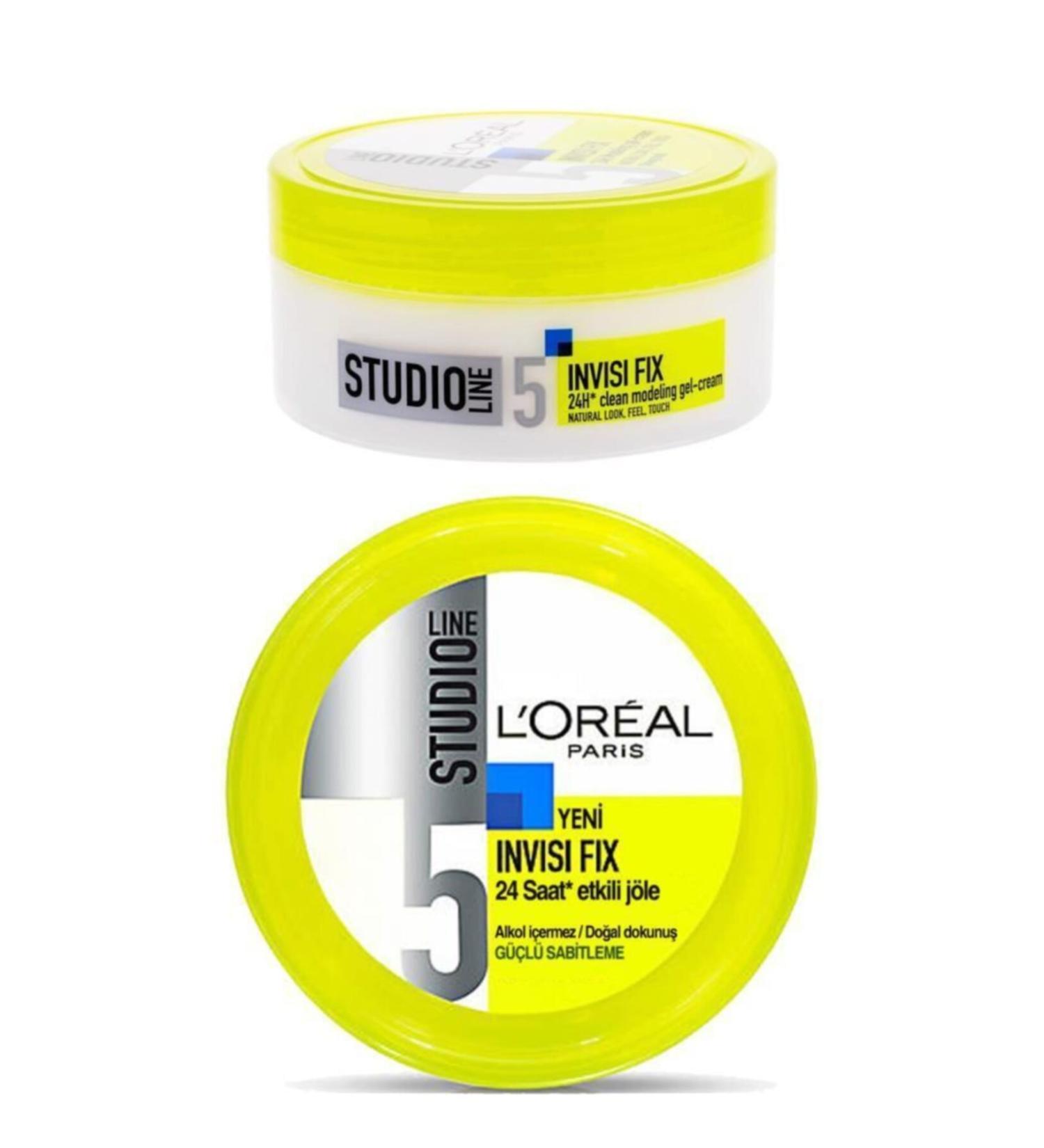 L'Oreal Paris Studio Line Invisi Fix Strong Styling Gel 150 ml X2