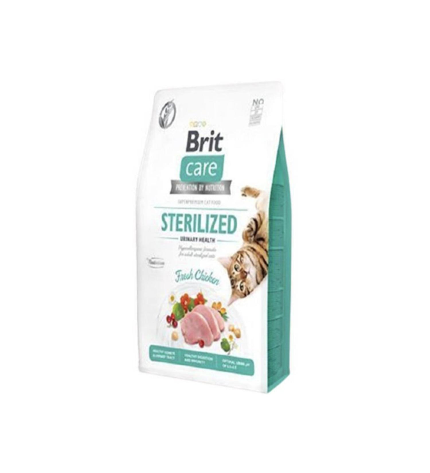 Brit Care Urinary Grain-Free Chicken Sterilized Cat Food 2 Kg