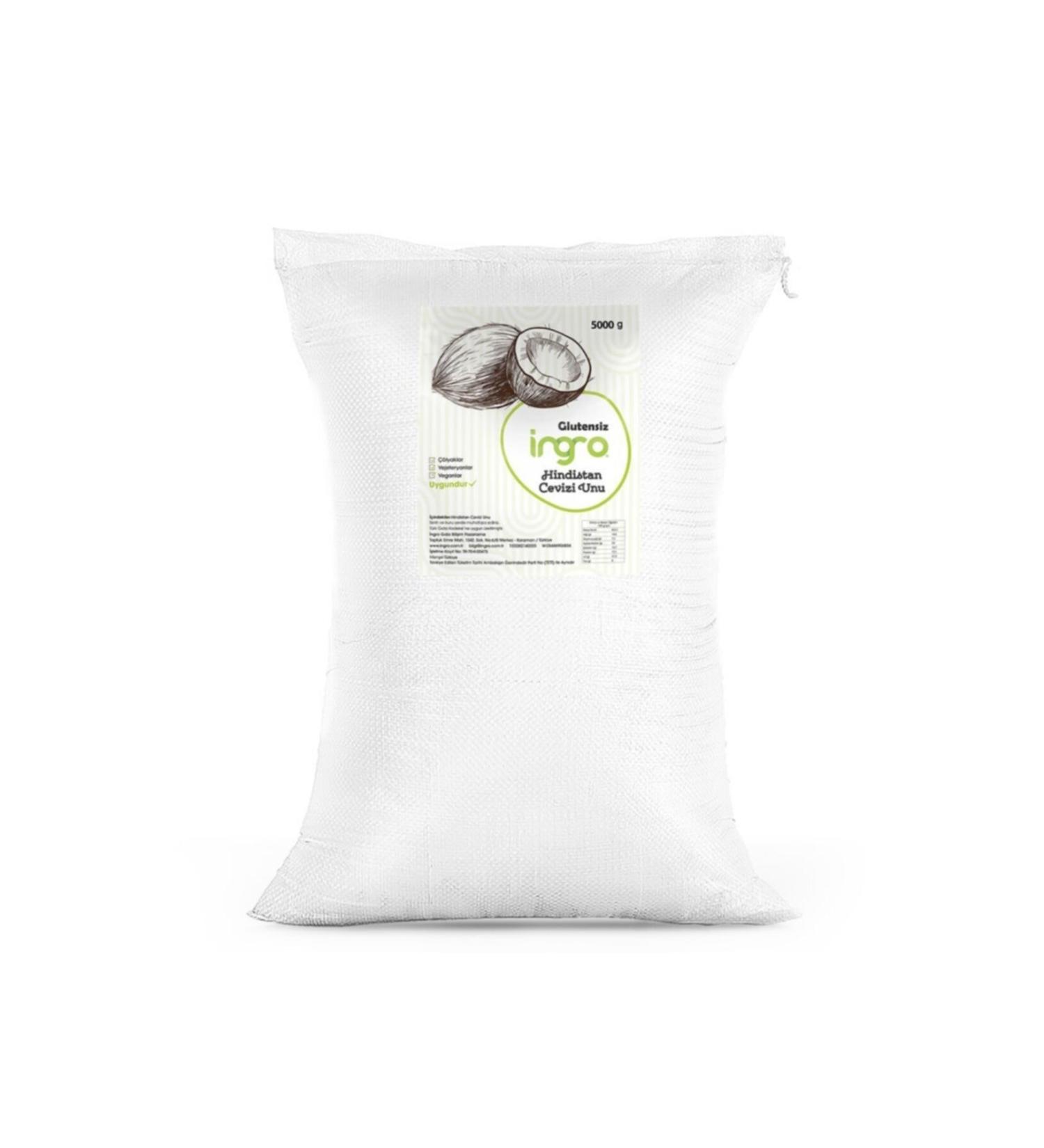 Ingro Gluten Free Coconut Flour 5000 G
