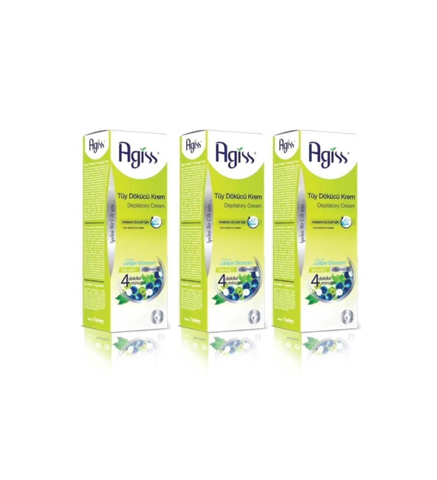 AGISS Sensitive Skin Hair Removal Cream 100 ml