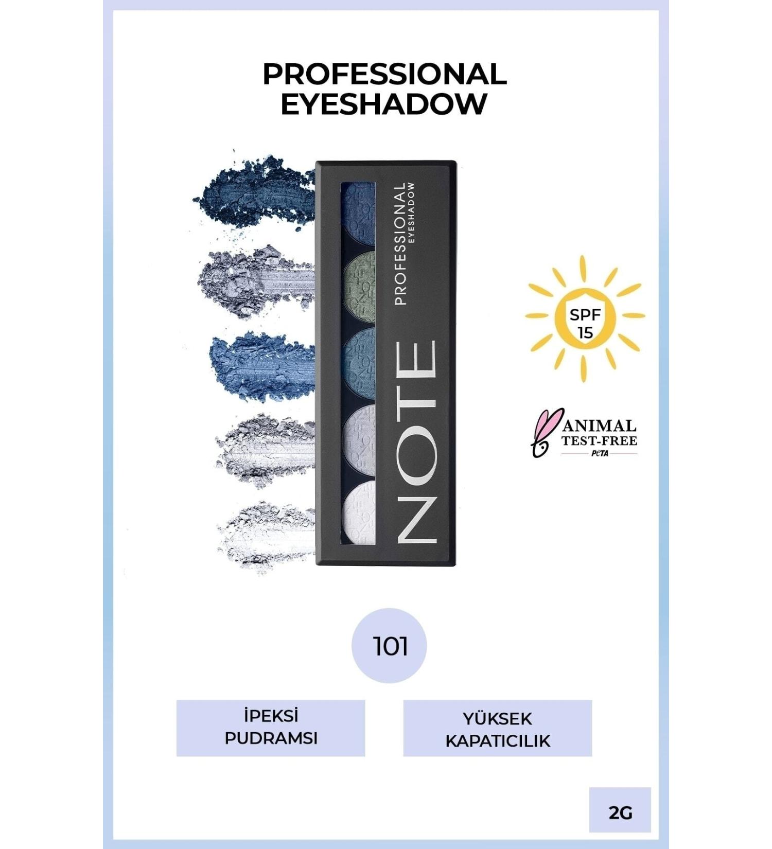 Note Cosmetics Super Professional Eyeshadow Palette 101 Gk 0009 - Buy Online on GoSupps.com