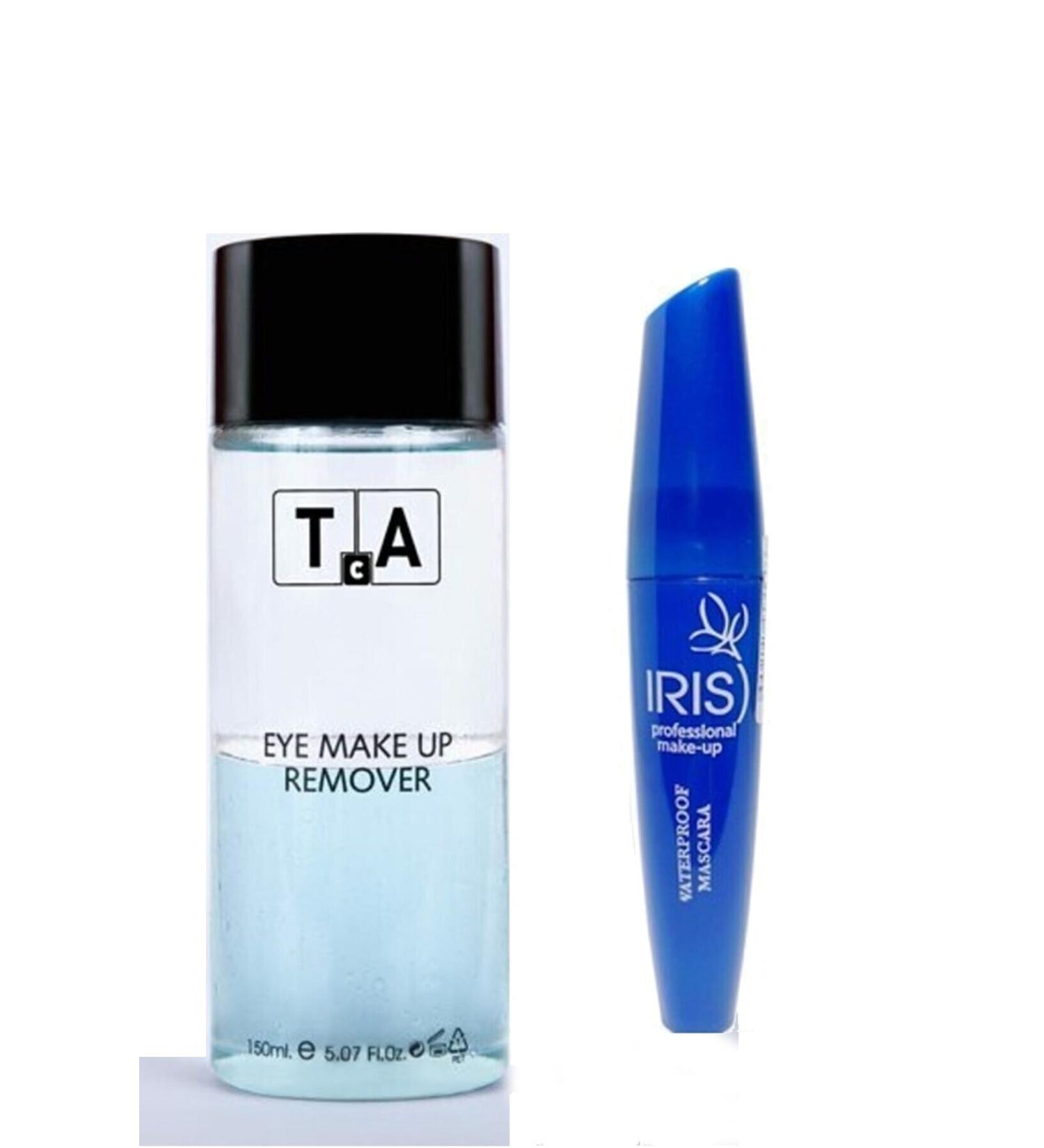 TCA Studio Make Up Tca Studio Make-up Eye Make-up Remover 150ml + Dream Waterprof Mascara Black