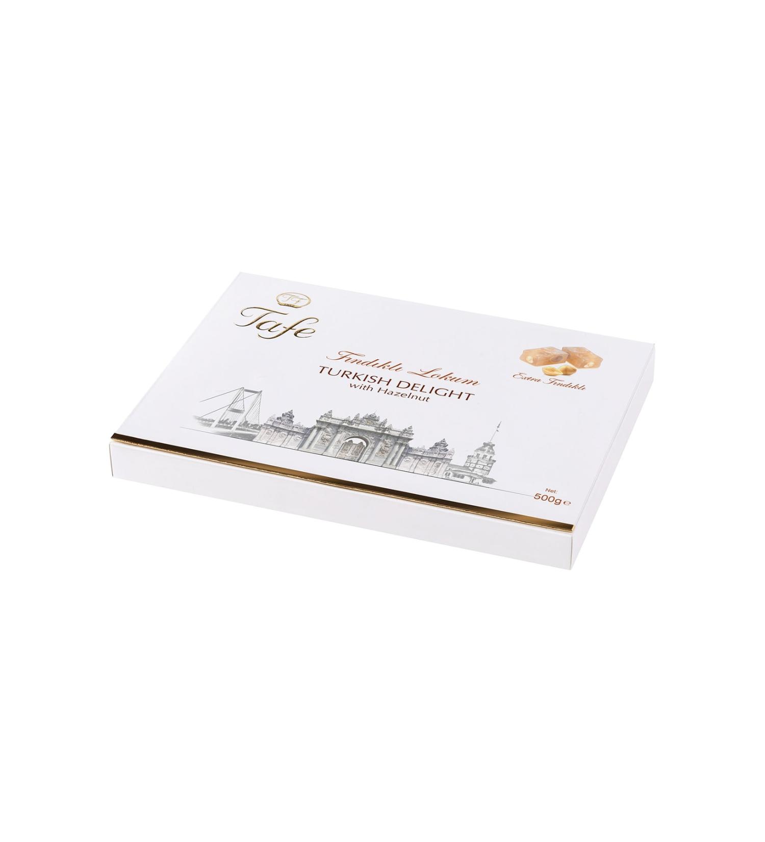 TAFE Hazelnut Turkish Delight 500g