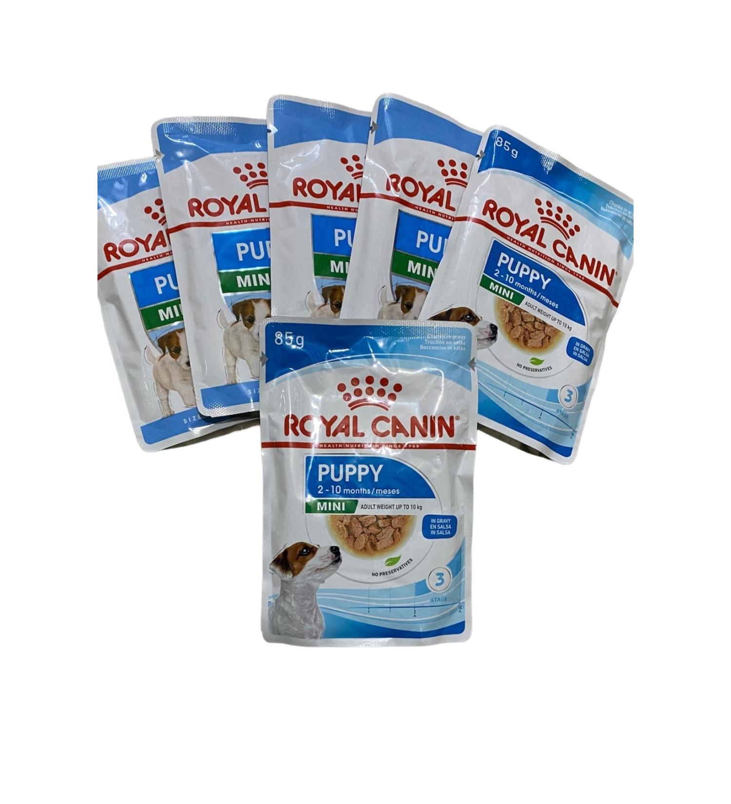 Royal Canin Puppy Pouch Canned Dog Food 6x85gr