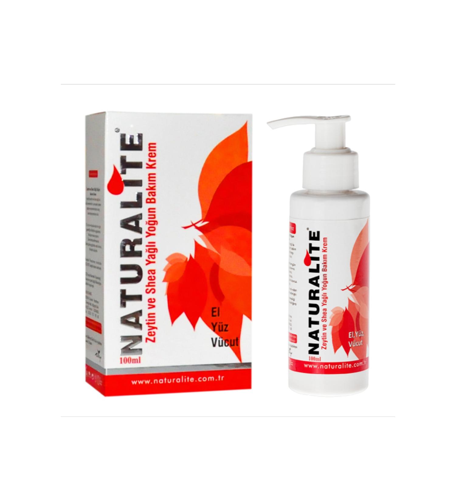 Naturalite Olive and Shea Oil Intensive Care Cream 100 Ml