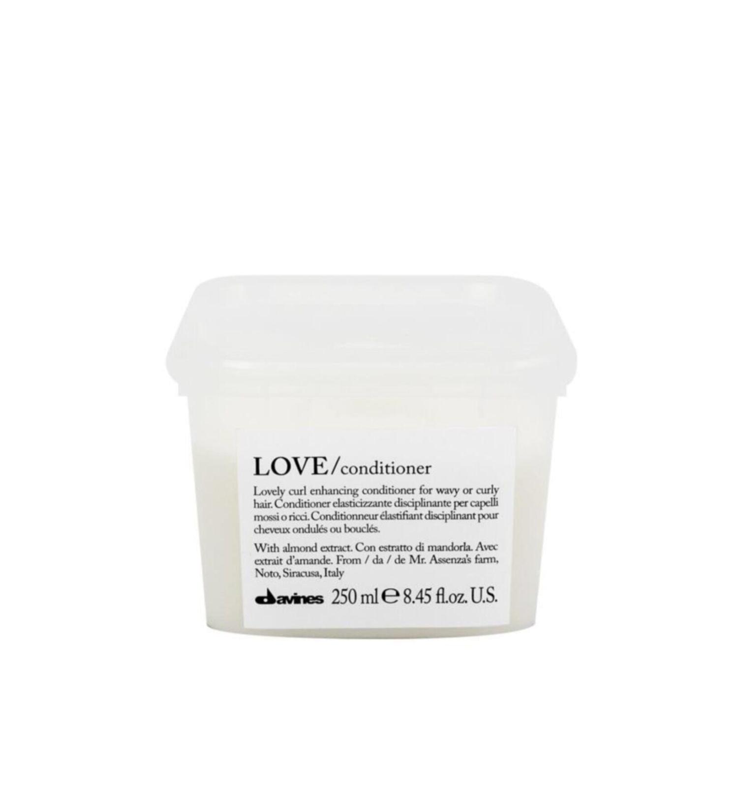 Davines Eva-curl Accentuating Wavy Hair Care Conditioner - Love Curl 250 Ml Noonline.