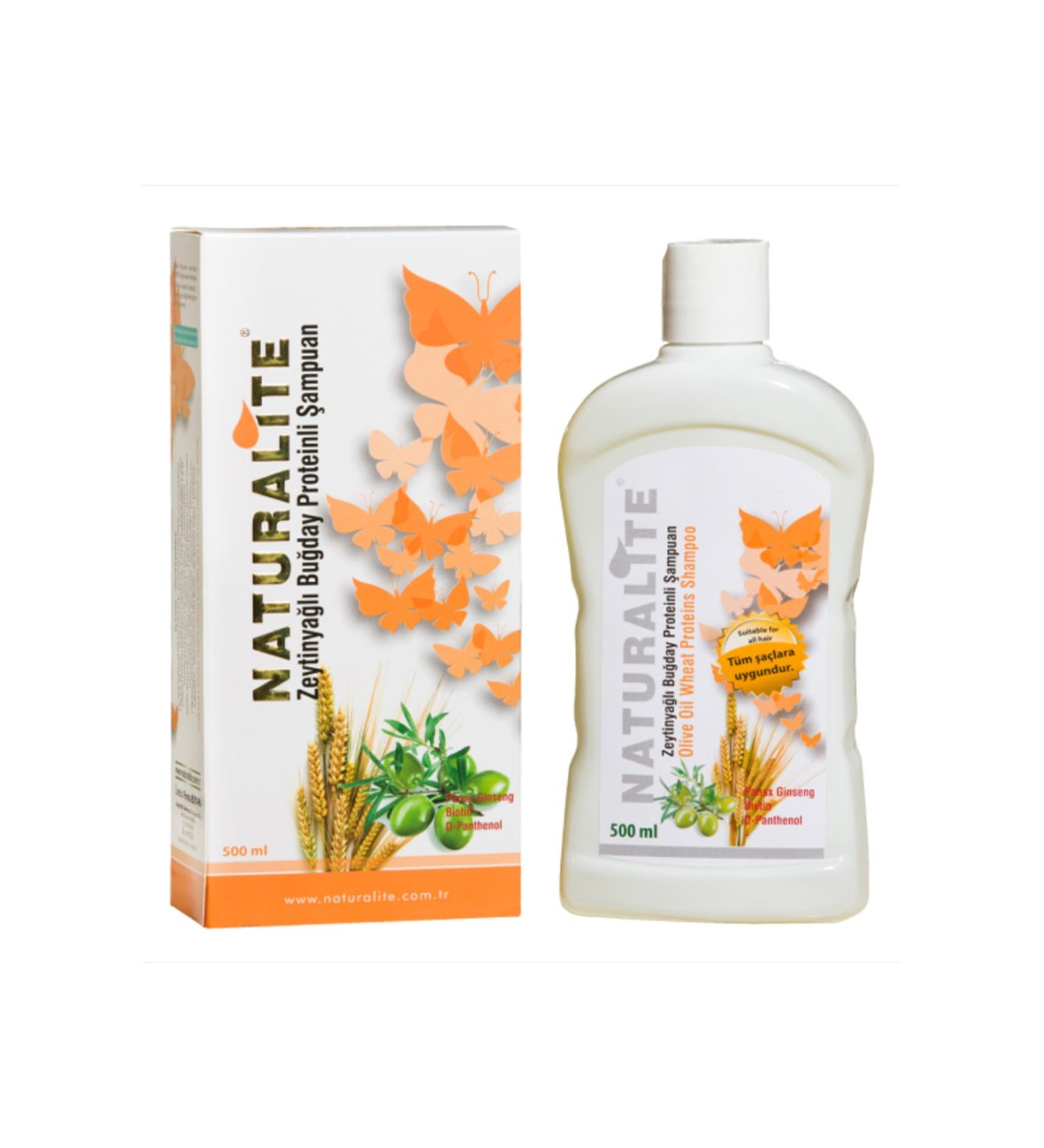 Naturalite Olive Oil Wheat Protein Hair Shampoo 500 ml