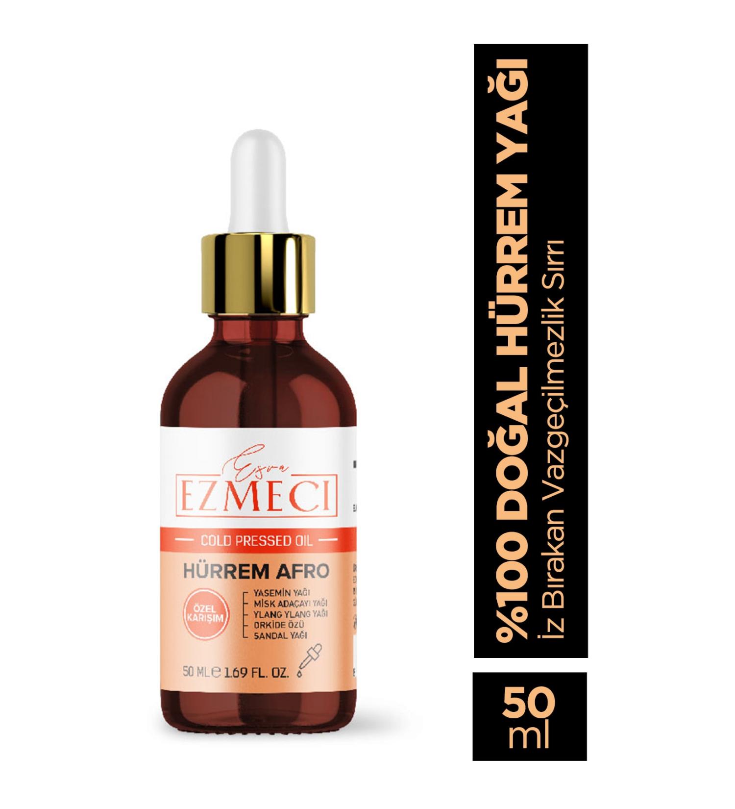Esra Ezmeci Hurrem Afro Oil (Indispensability & No Trace 50ML)
