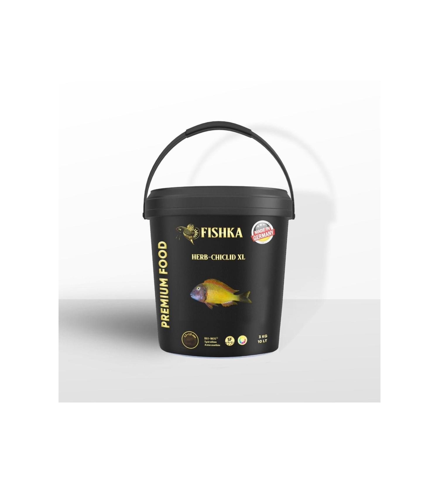 fishka Herb Cichlid Xl 10l 3kg Tropheus Fish Food