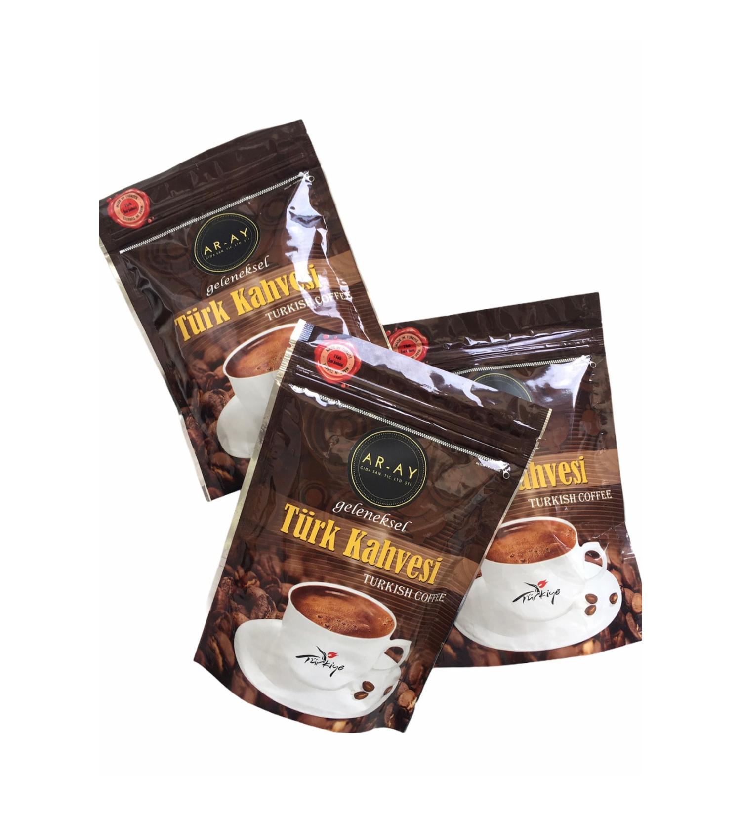 AR-AY Coffee & Spices Medium Roasted Soft Turkish Coffee 500 grams
