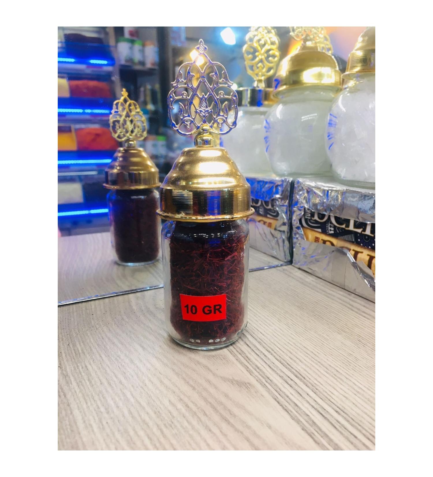 SULTAN CONFECTIONERY Original Iran Bahraman Negin Saffran 10 Gr / Sultan Spice