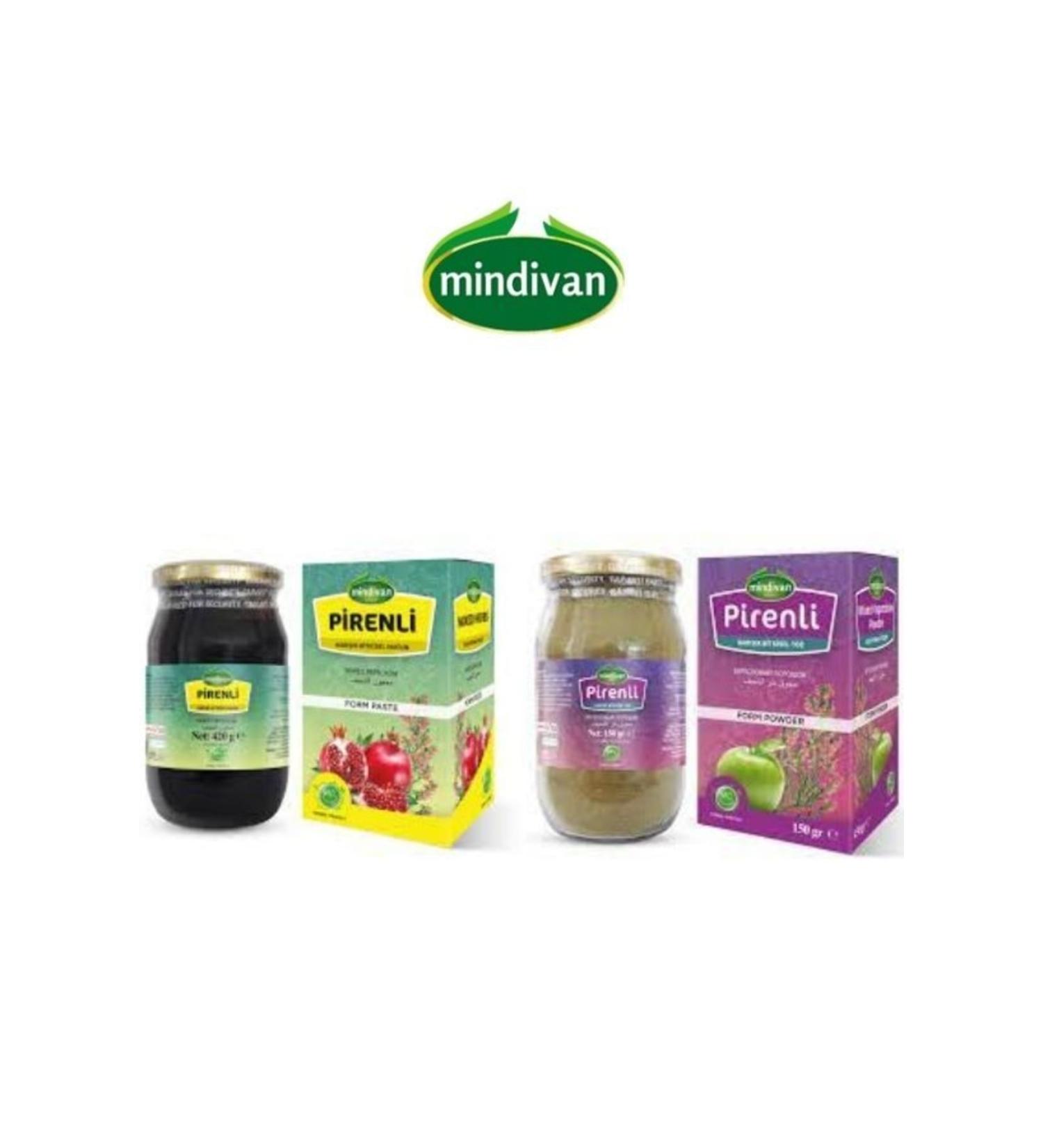 Mindivan Pirenli Form Powder 150 gr + Pirenli Form Paste 420 gr