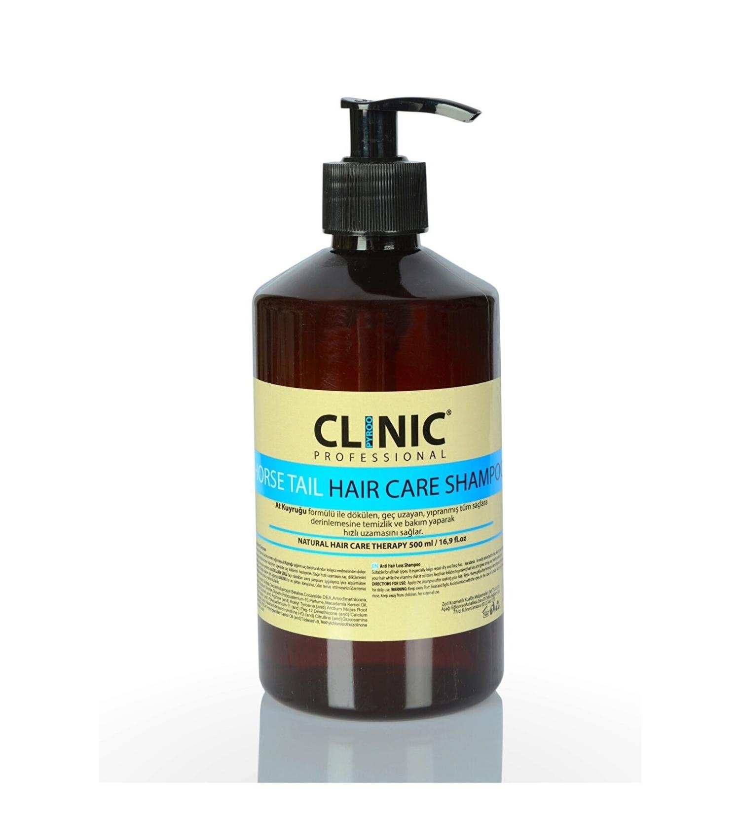 CLINIC PYROO Horsetail Shampoo 500 ml