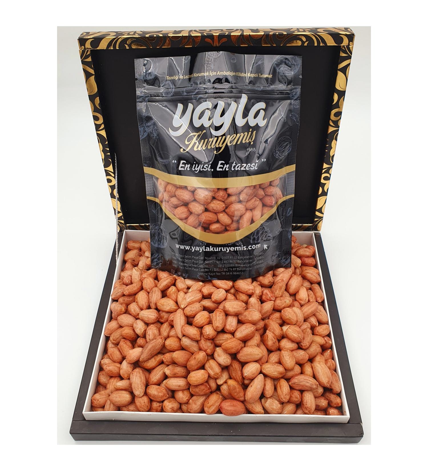 yayla nuts Unsalted Peanut Kernels 840gr