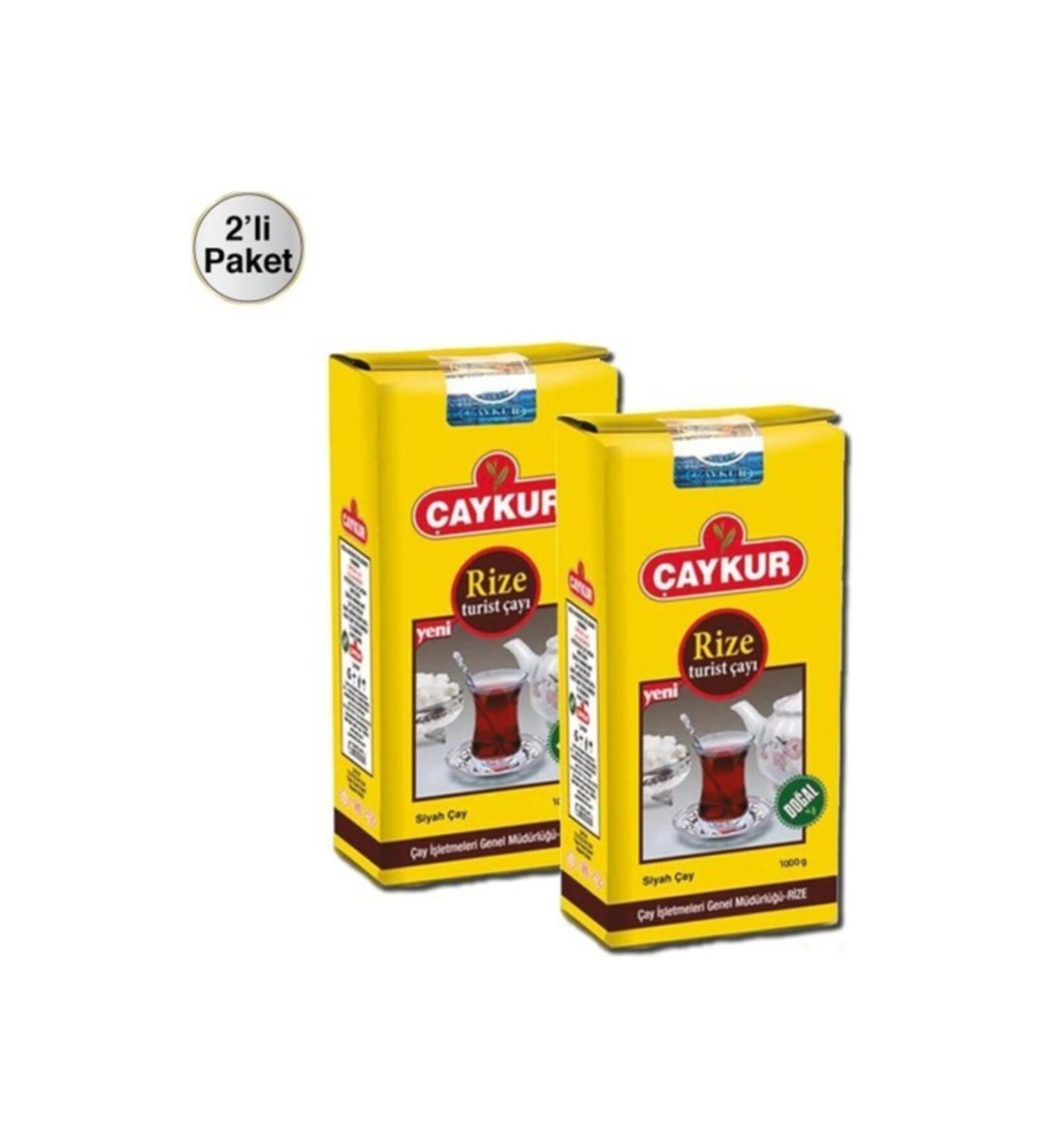 aykur Rize Tourist Tea 1000 Gr. - 2 Pieces