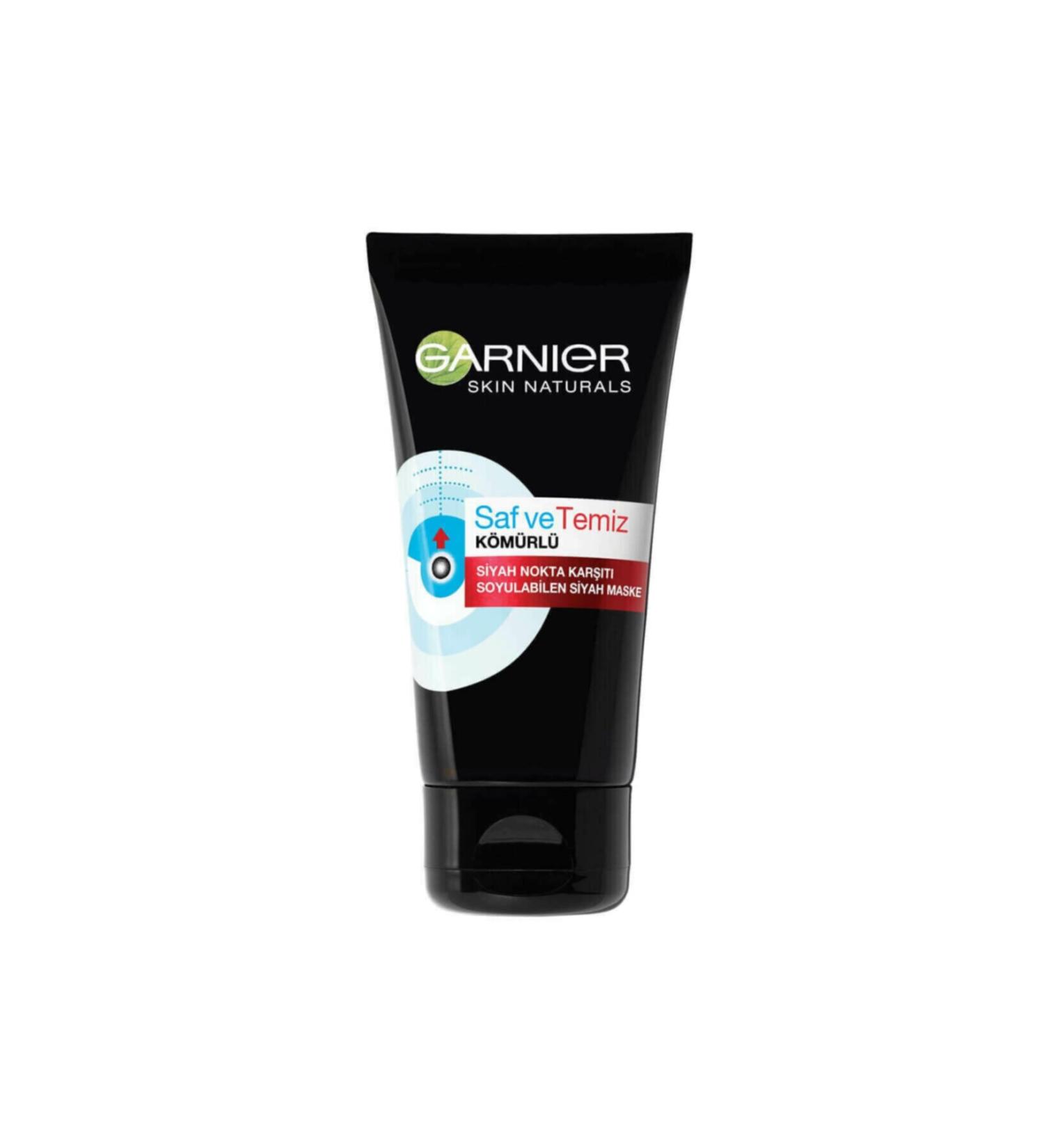 Garnier Ganier Pure & Clean Charcoal Anti-Blackhead Peel-Off Black Mask 50 Ml
