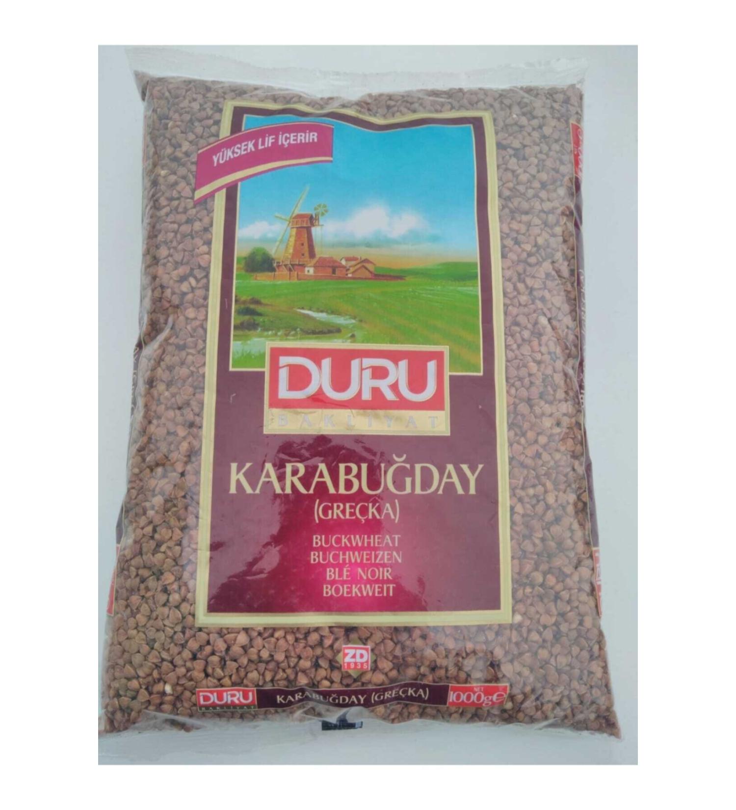 Duru Bulgur Roasted Buckwheat (GRE KA) 4*1 Kg