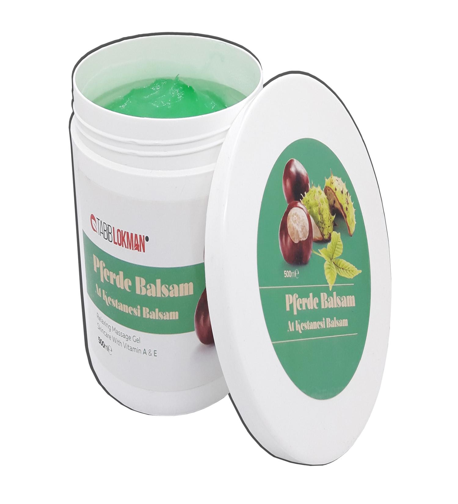 Tabib Lokman Pferde Balsam Horse Chestnut Massage Gel-500 ml - Buy Online on GoSupps.com