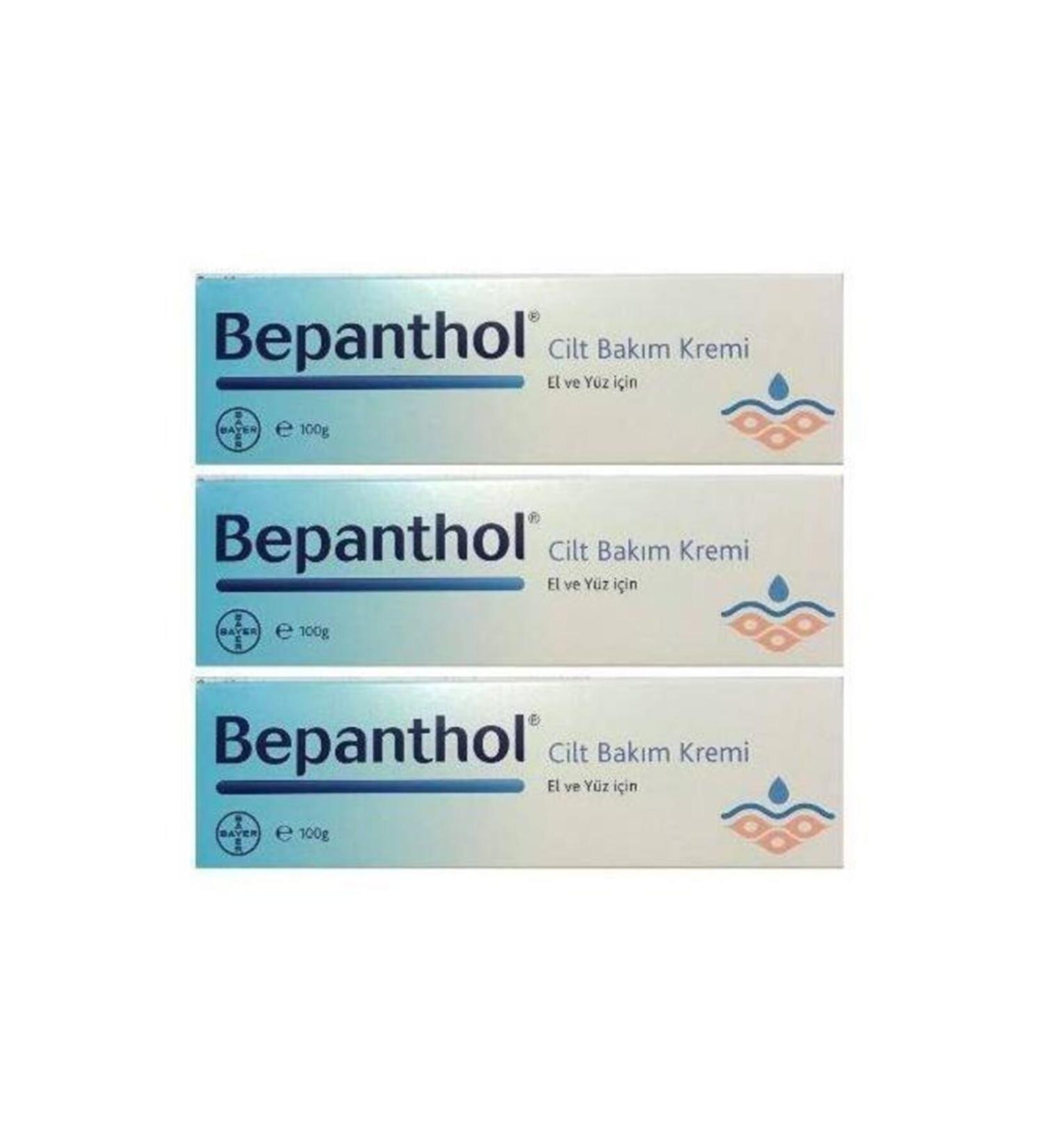Bepanthol Skin Care Cream 100 gr 3 Pieces
