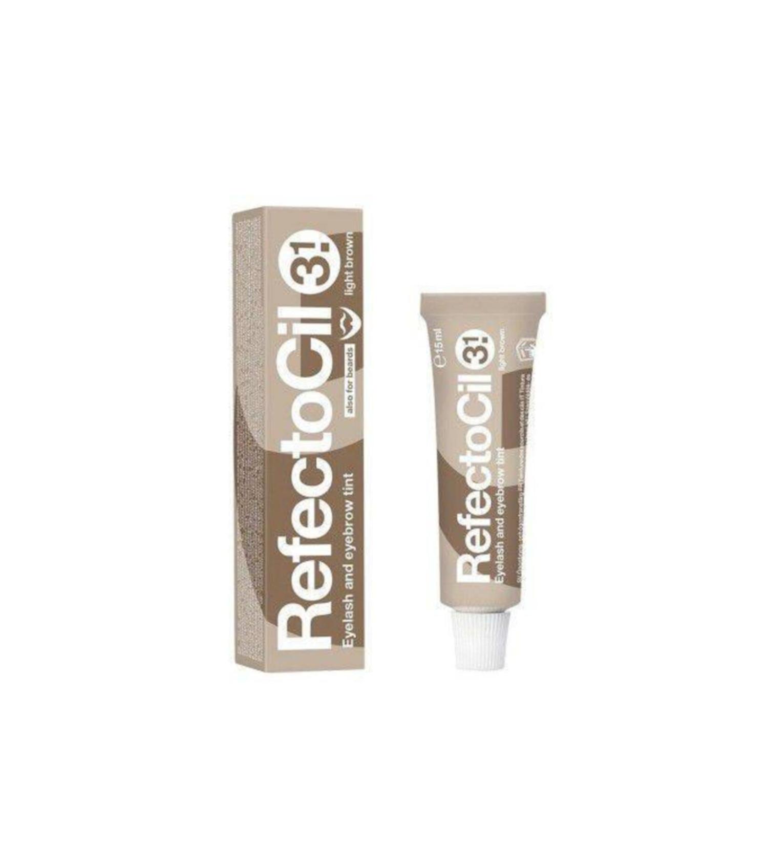 Refectocil Original Eyelash and Eyebrow Dye Light Brown 3.1