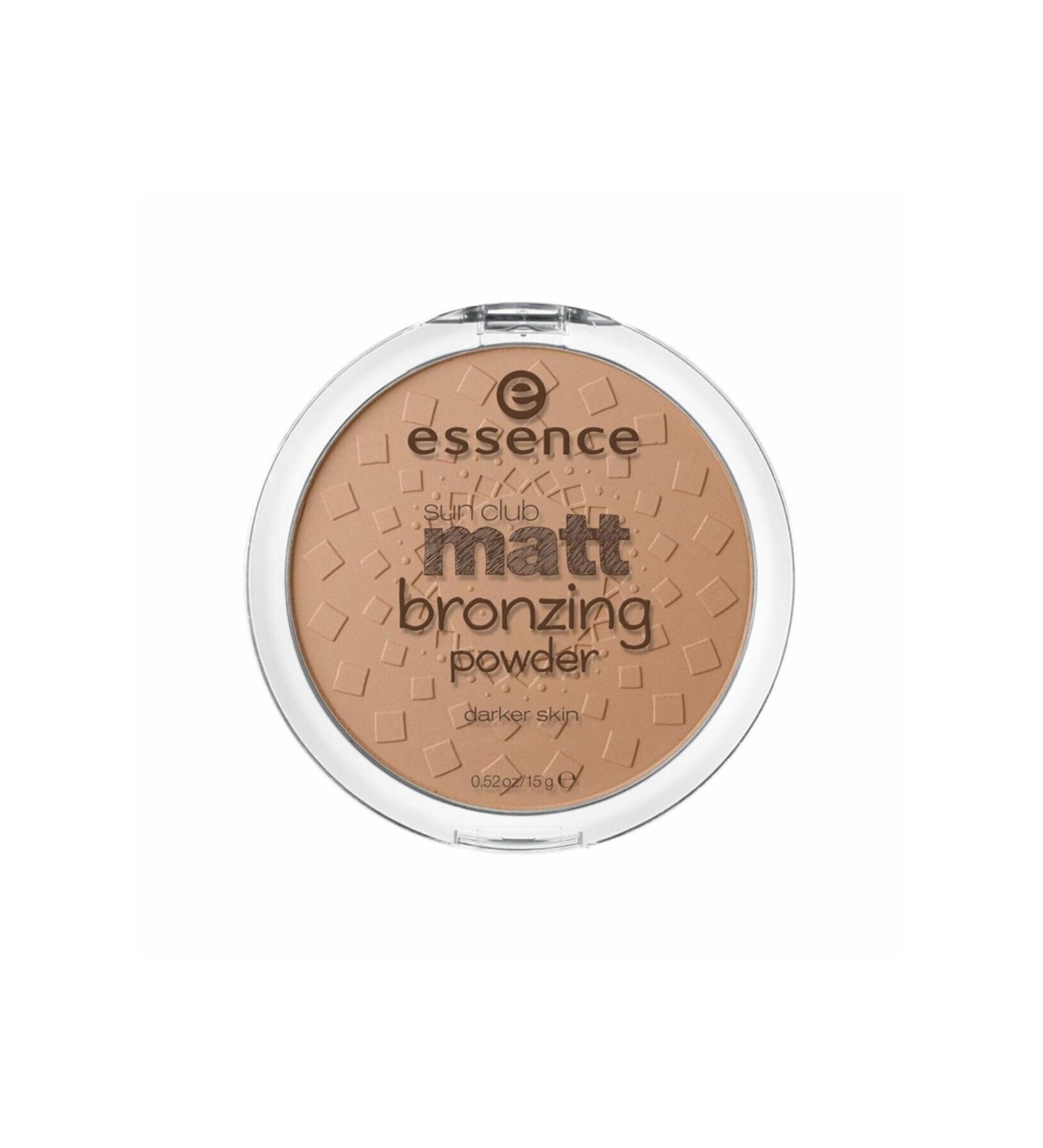 Essence Sun Club Matt Bronzing Powder No: 02 Sunny