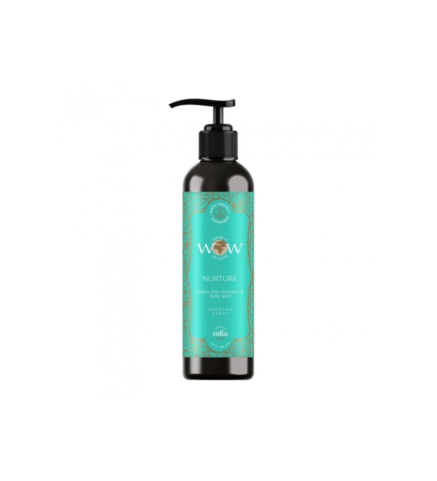 Marrakesh Mks Eco Wow Nurture Sulfate Free Shampoo and Shower Gel 296 Ml