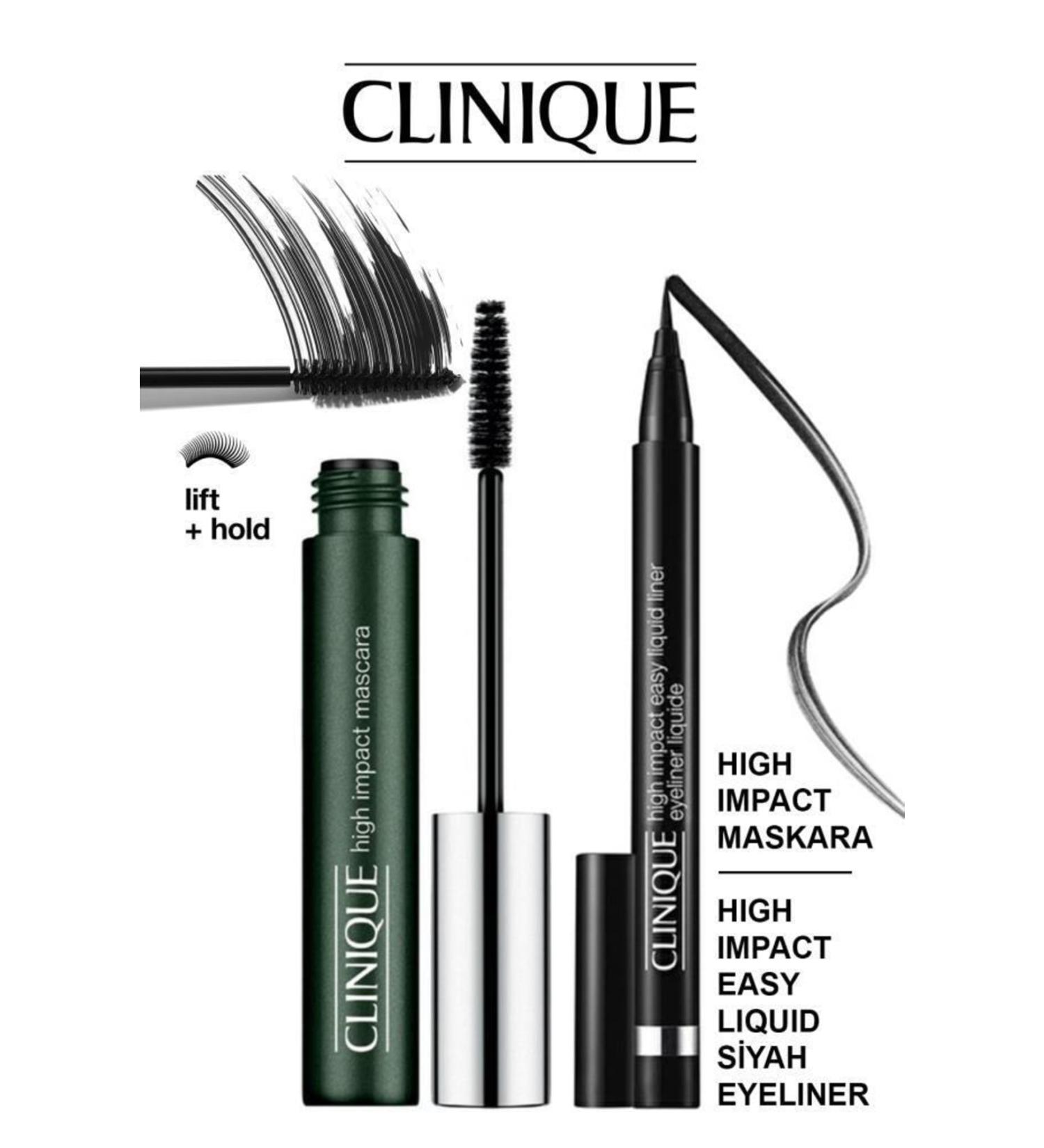 Clinique High Impact Easy Liquid Liner Mascara Set