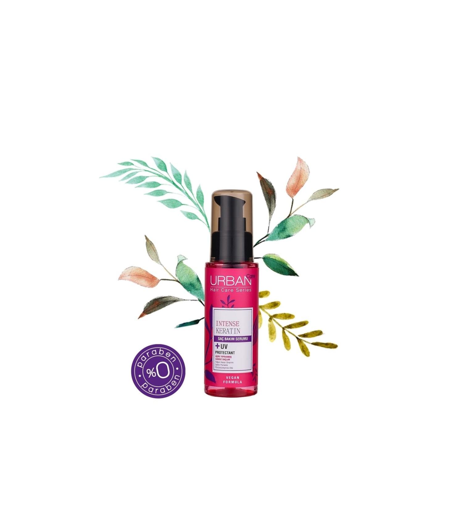 Urban Care Intense Keratin Hair Care Serum for Damaged and Dry Hair 75 ml