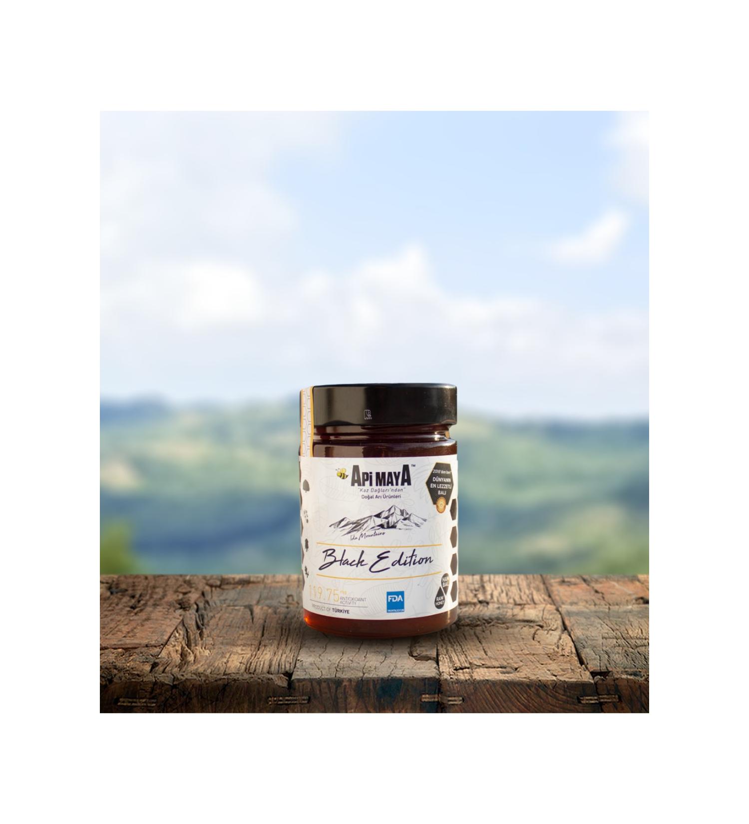 Apimaya Black Edition 455 Gr - Kaz Mountains Black Honey