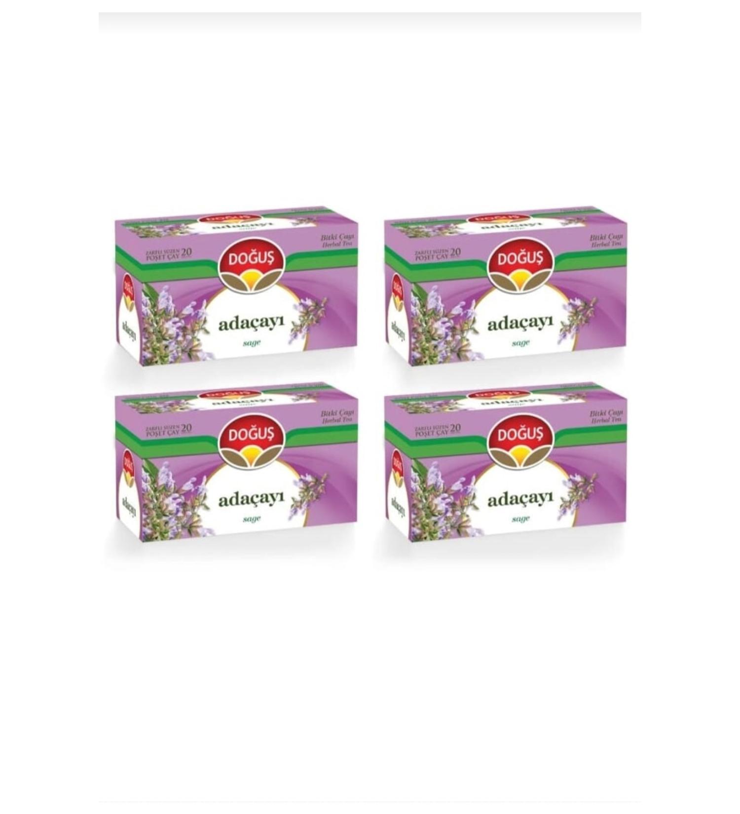 Dogus Sage Herbal Tea 20's X 4