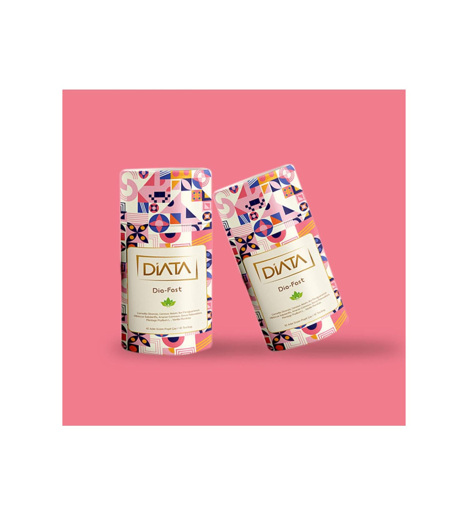 D ATA Dia-fast 2 Pack Detox Tea