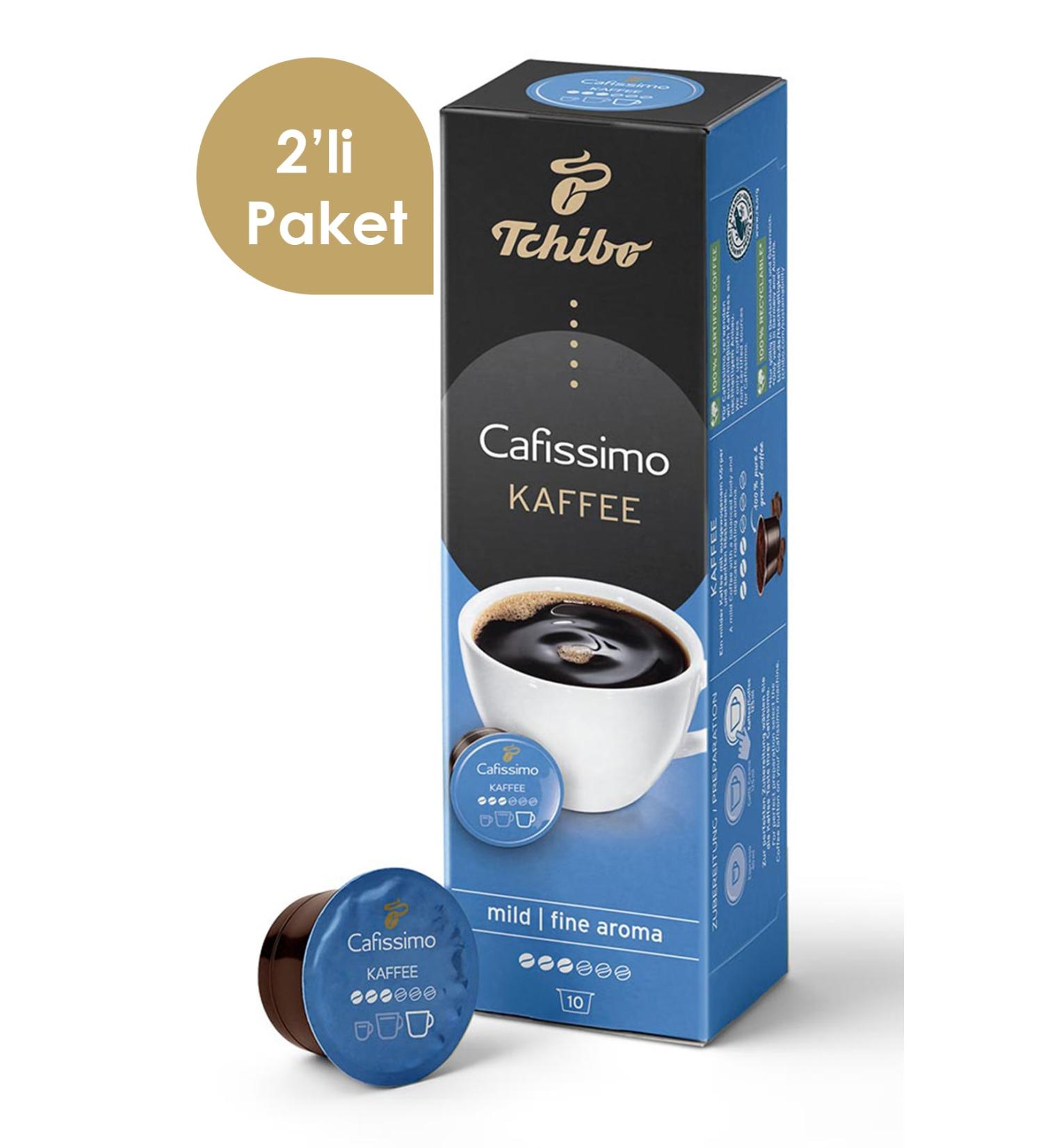 Tchibo Cafissimo Coffee Fine Aroma 2x10 Capsules Coffee - Buy Online on GoSupps.com