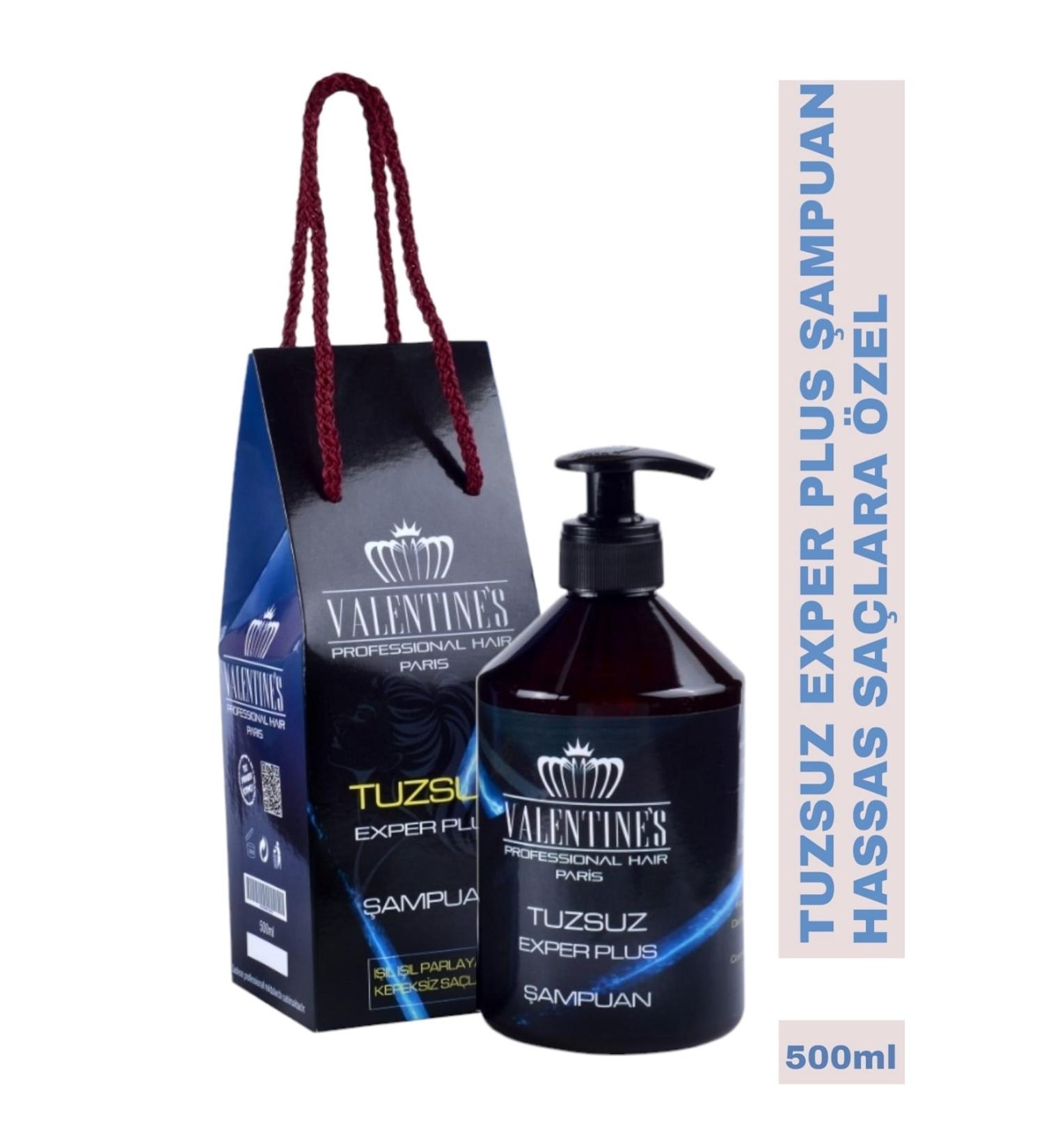 VALENTINES PROFESSIONAL Special Purifying Salt-Free Exper Plus Shampoo for Dandruff Flaky and Sensitive Hair 500ml - Buy Online on GoSupps.com