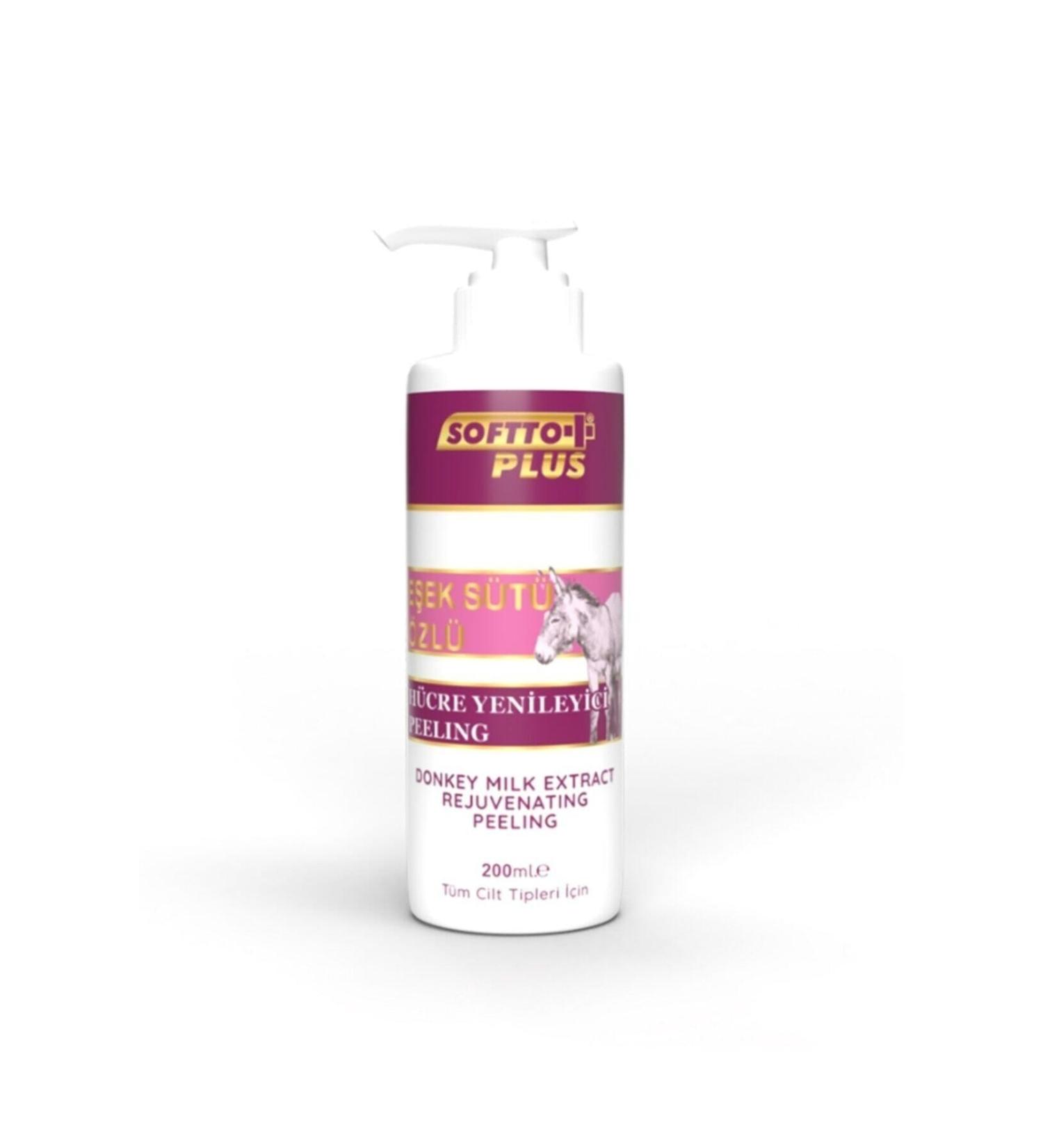 Softto Plus Donkey Milk Extract Peeling 200.ml .face-care-999