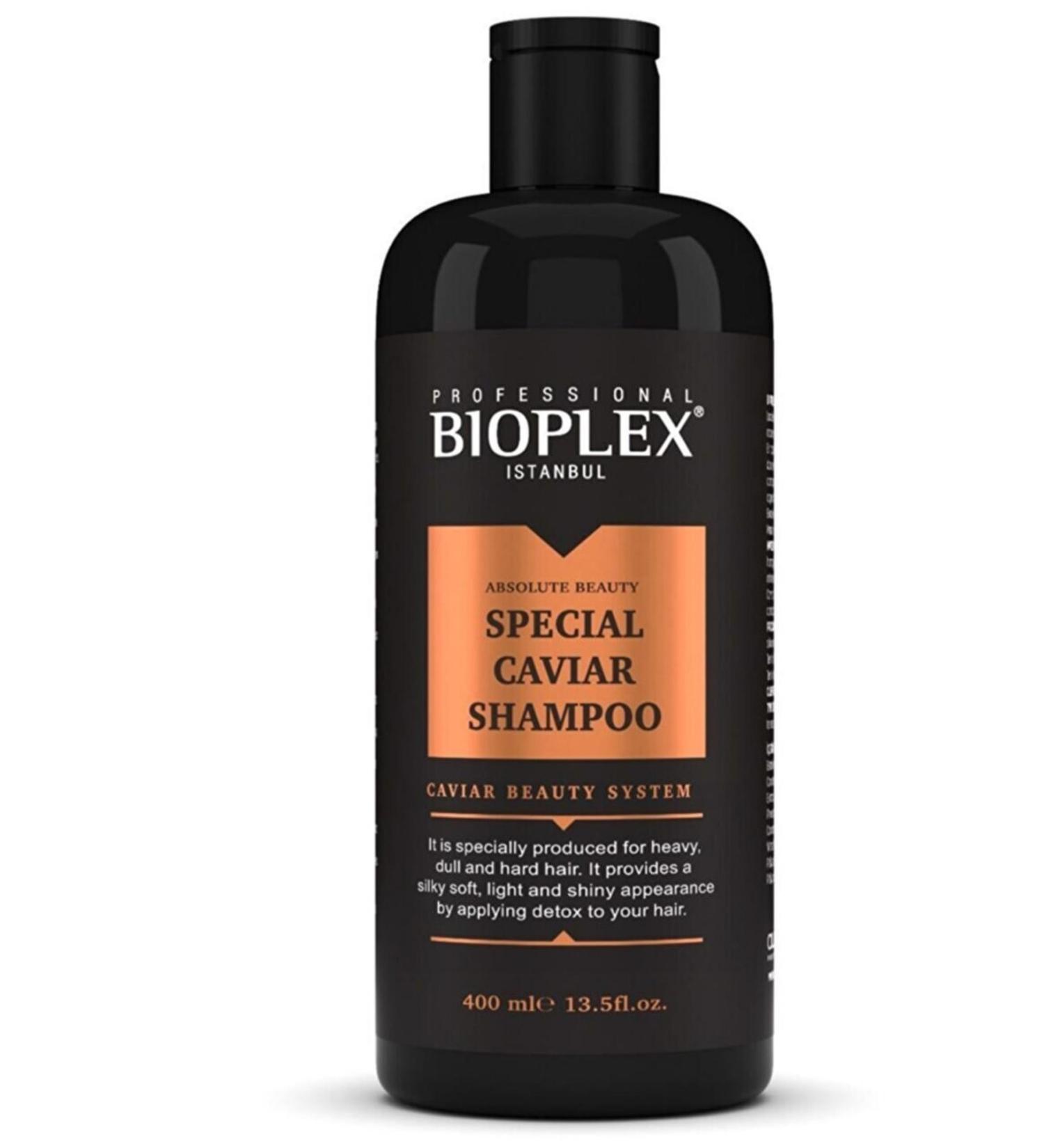 Bioplex Caviar Repairing Hair Care Shampoo / Caviar Shampoo 400 ml - Special Formula Hair Care Shampoo
