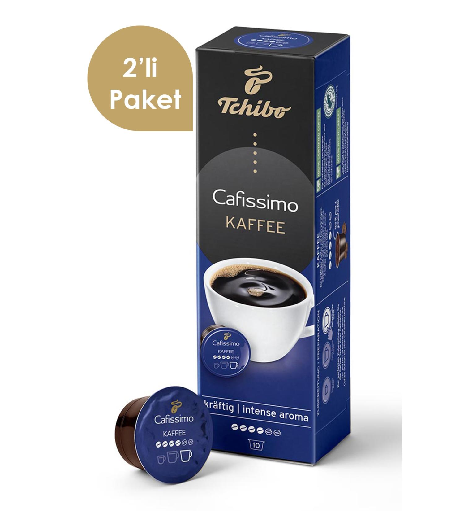 Tchibo Cafissimo Coffee Intense Aroma 2x10 Capsules Coffee - Buy Online on GoSupps.com