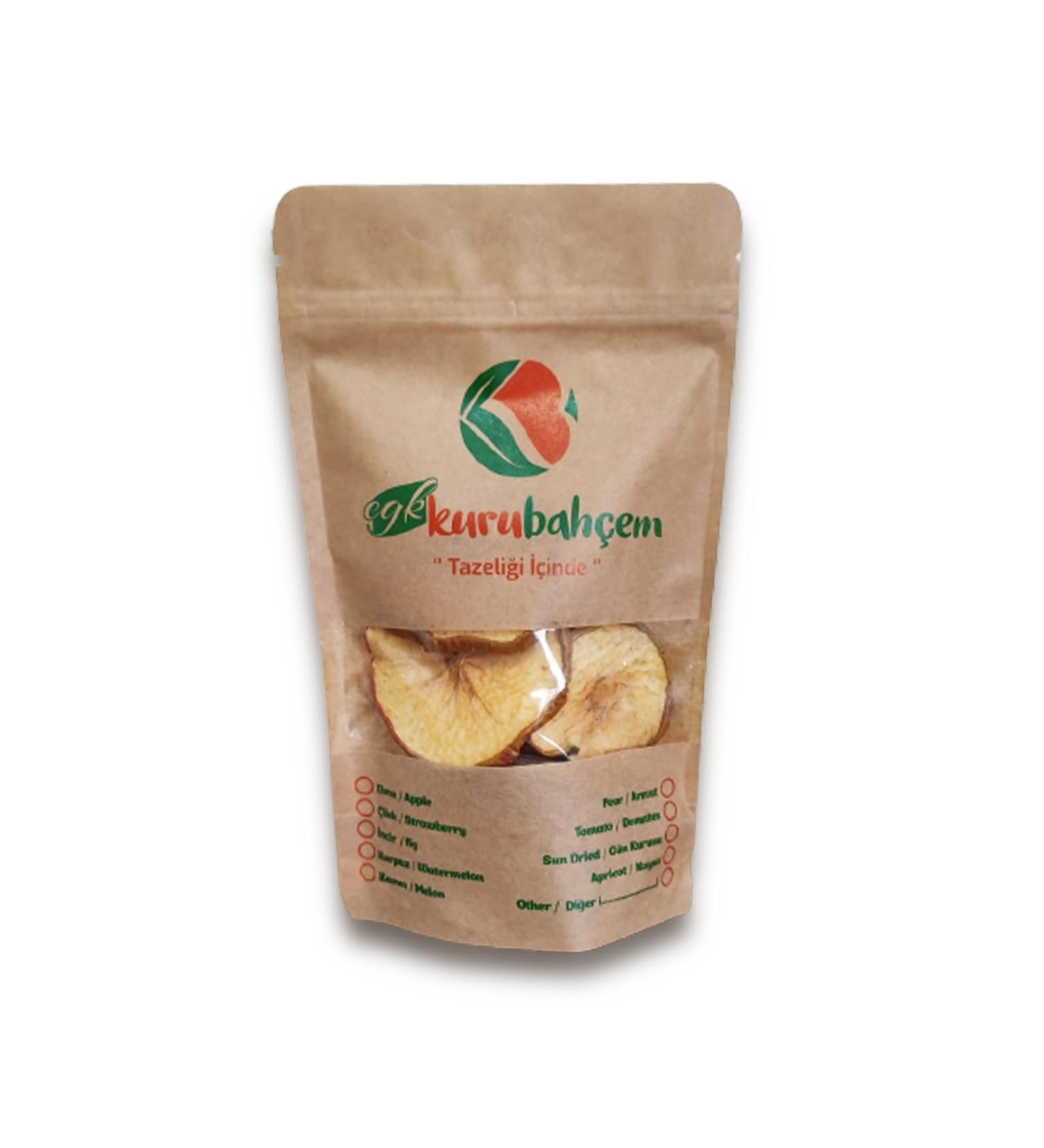 Kurubah em Dried Apple Slices with Peel Dried Apples with Peel 500 G